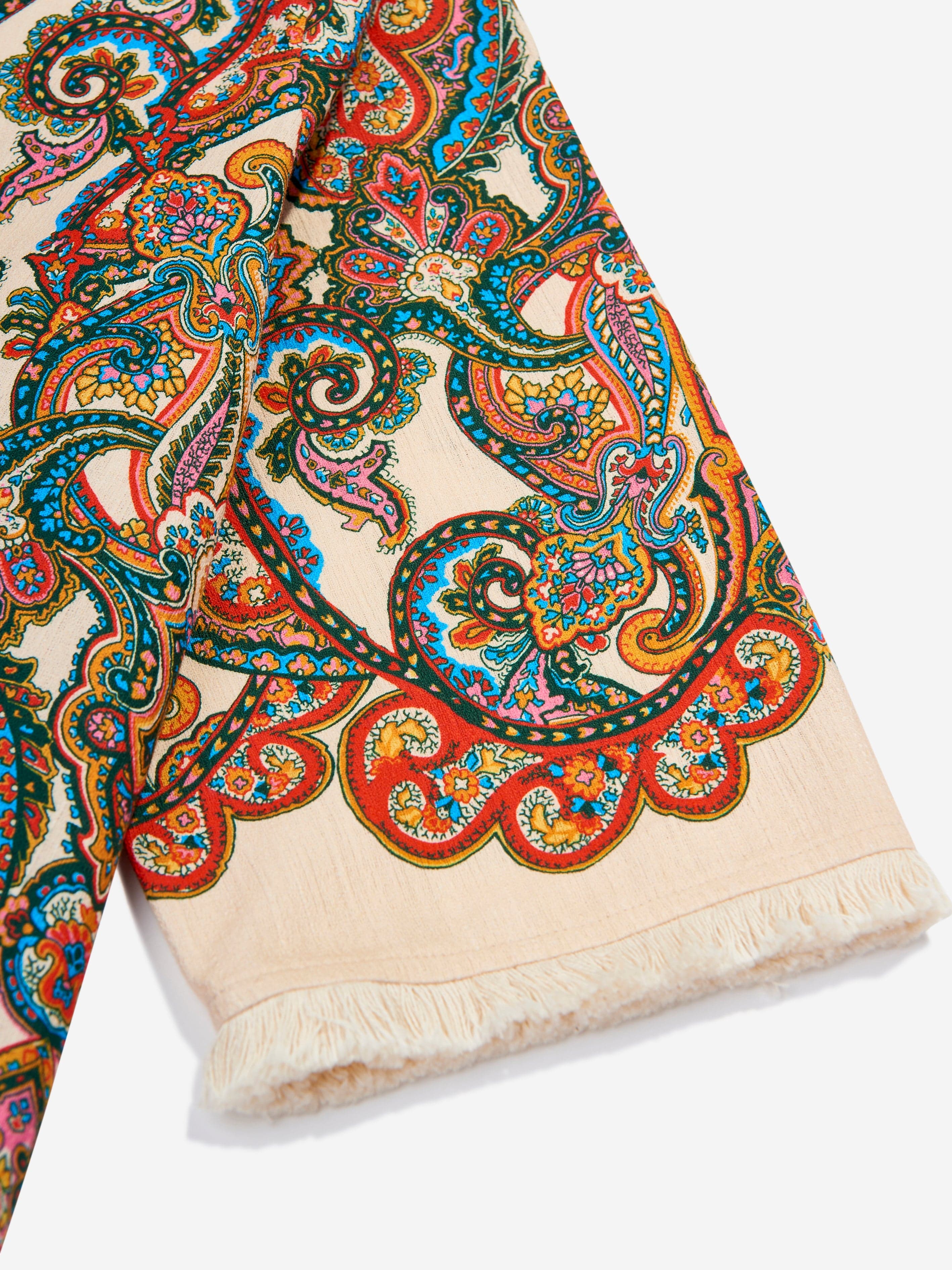 Zimmermann Girls Paisley Ottie Hooded Coverup in Multicolour Buy Cheap Manchester