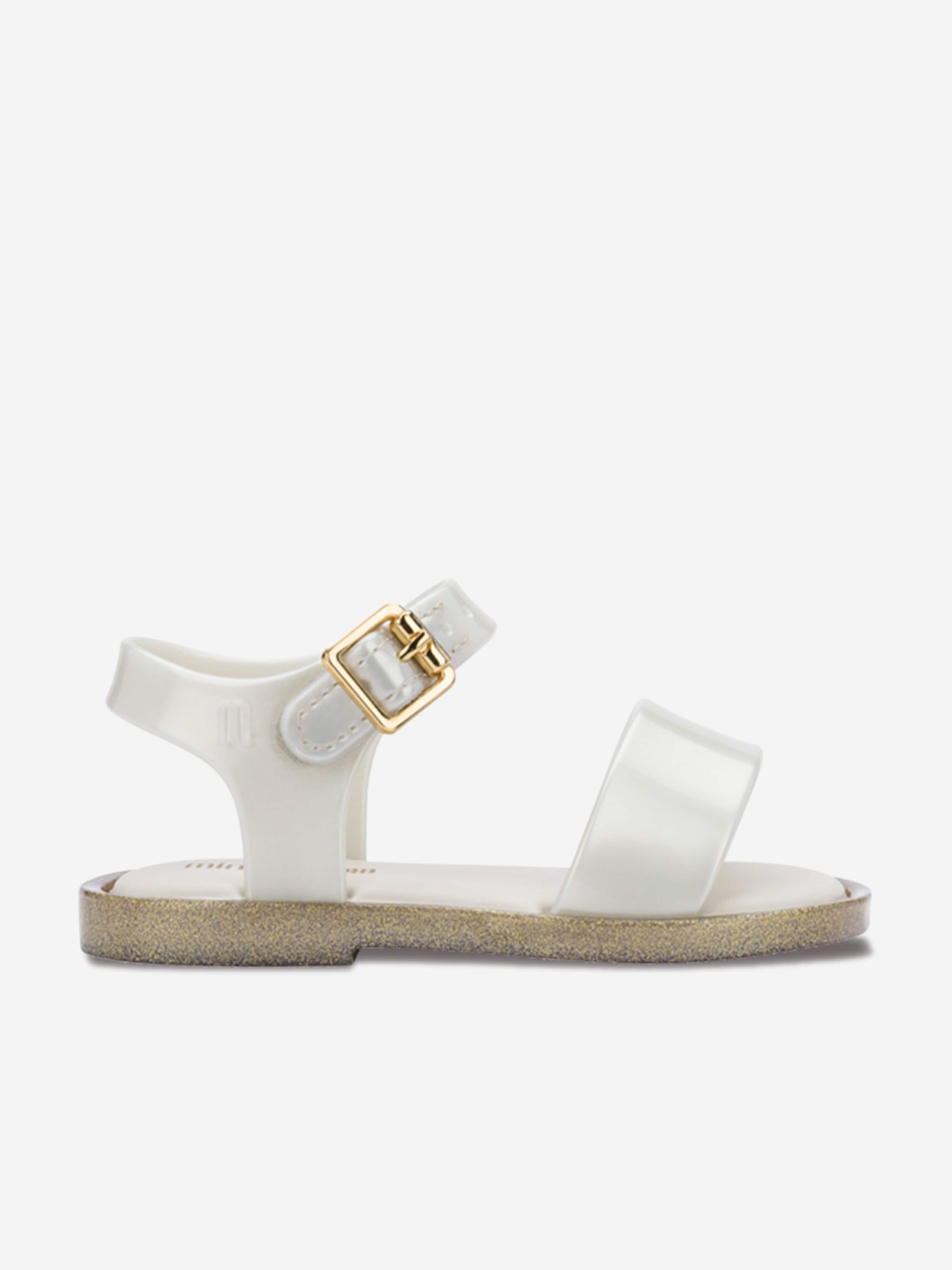 Girls Mar Sandals in White Free Shipping Fake