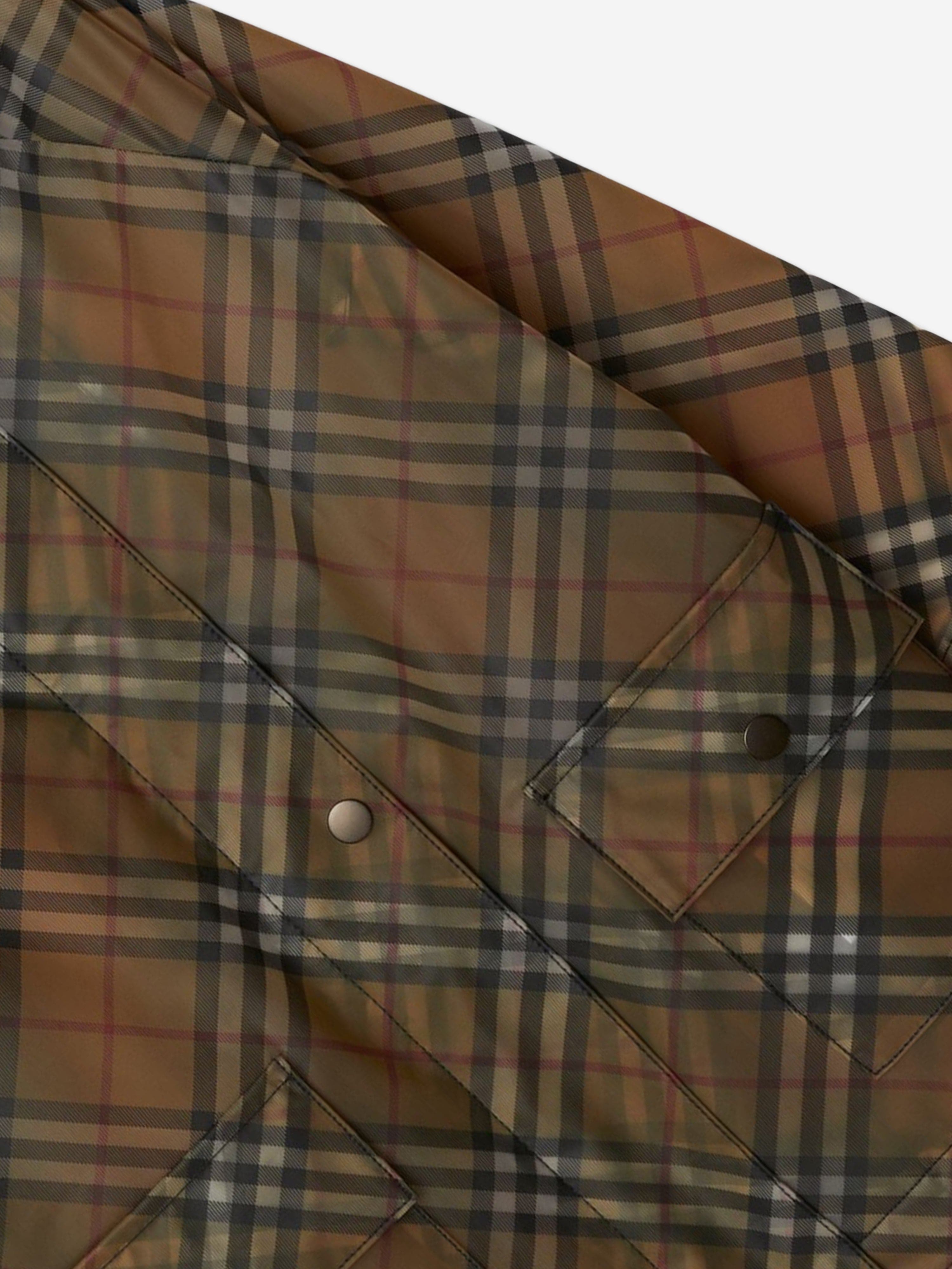 Burberry Girls Archive Check Emilia Jacket in Beige Sale With Paypal