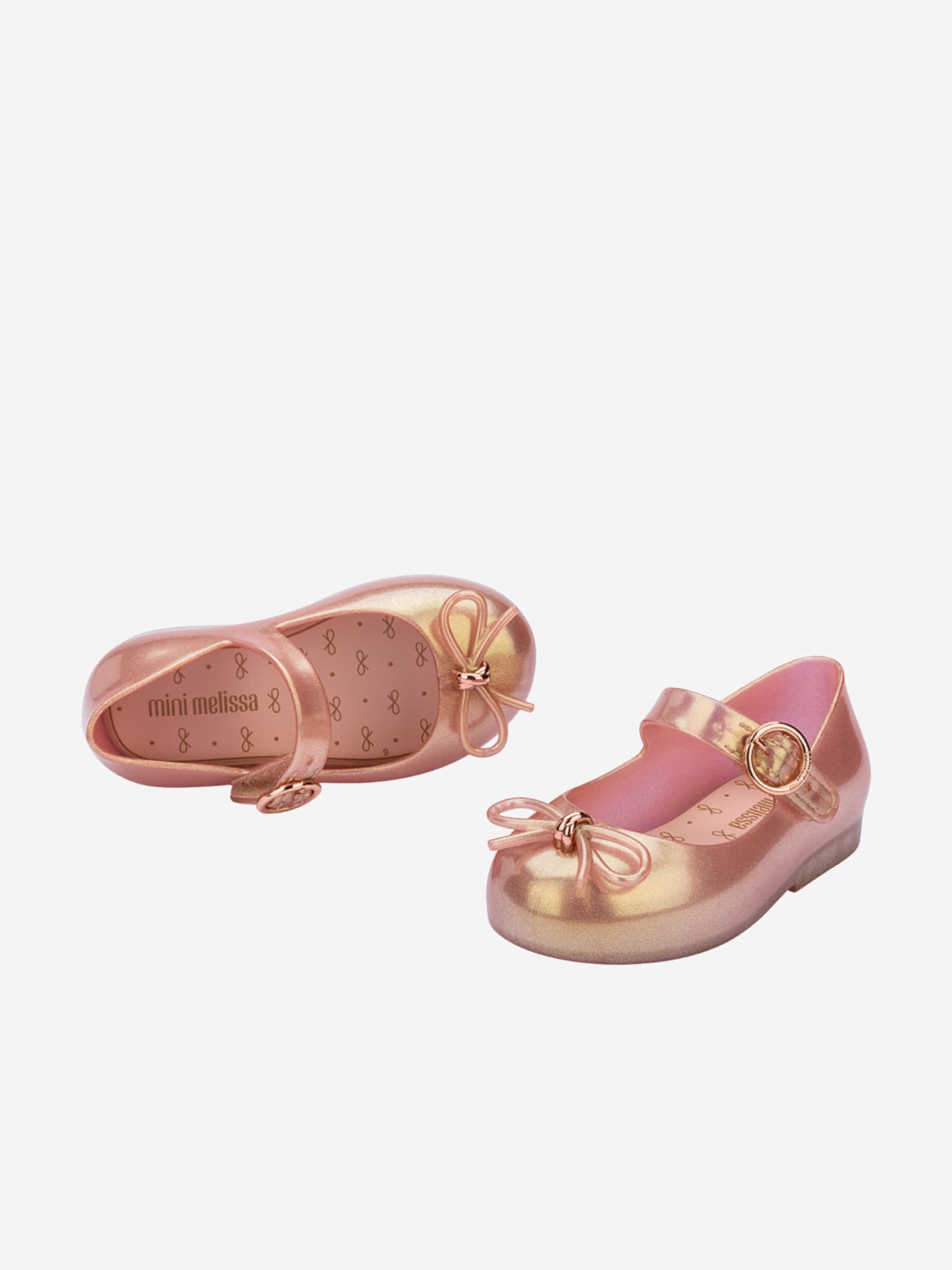 Girls Sweet Love Ballerinas in Gold Buy Cheap Release Dates