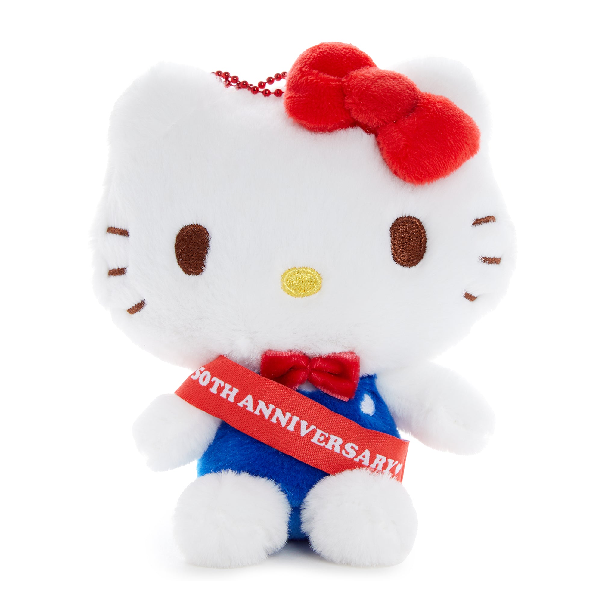Hello Kitty Mascot Bag Charm (Hello Kitty 50th Anniv.) Clearance Extremely