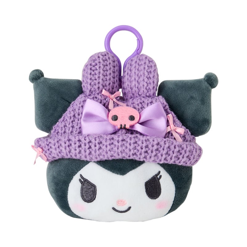 Kuromi Cozy Cap Mascot Clip Pouch Cheap Wholesale