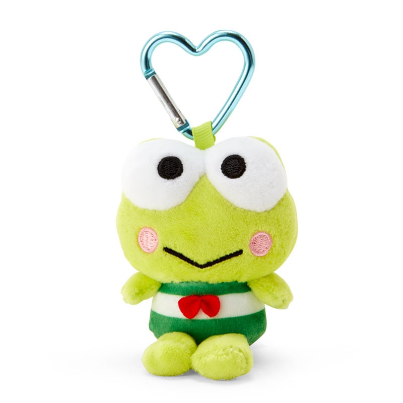 Keroppi Plush Mascot All My Heart Keychain Clearance Affordable