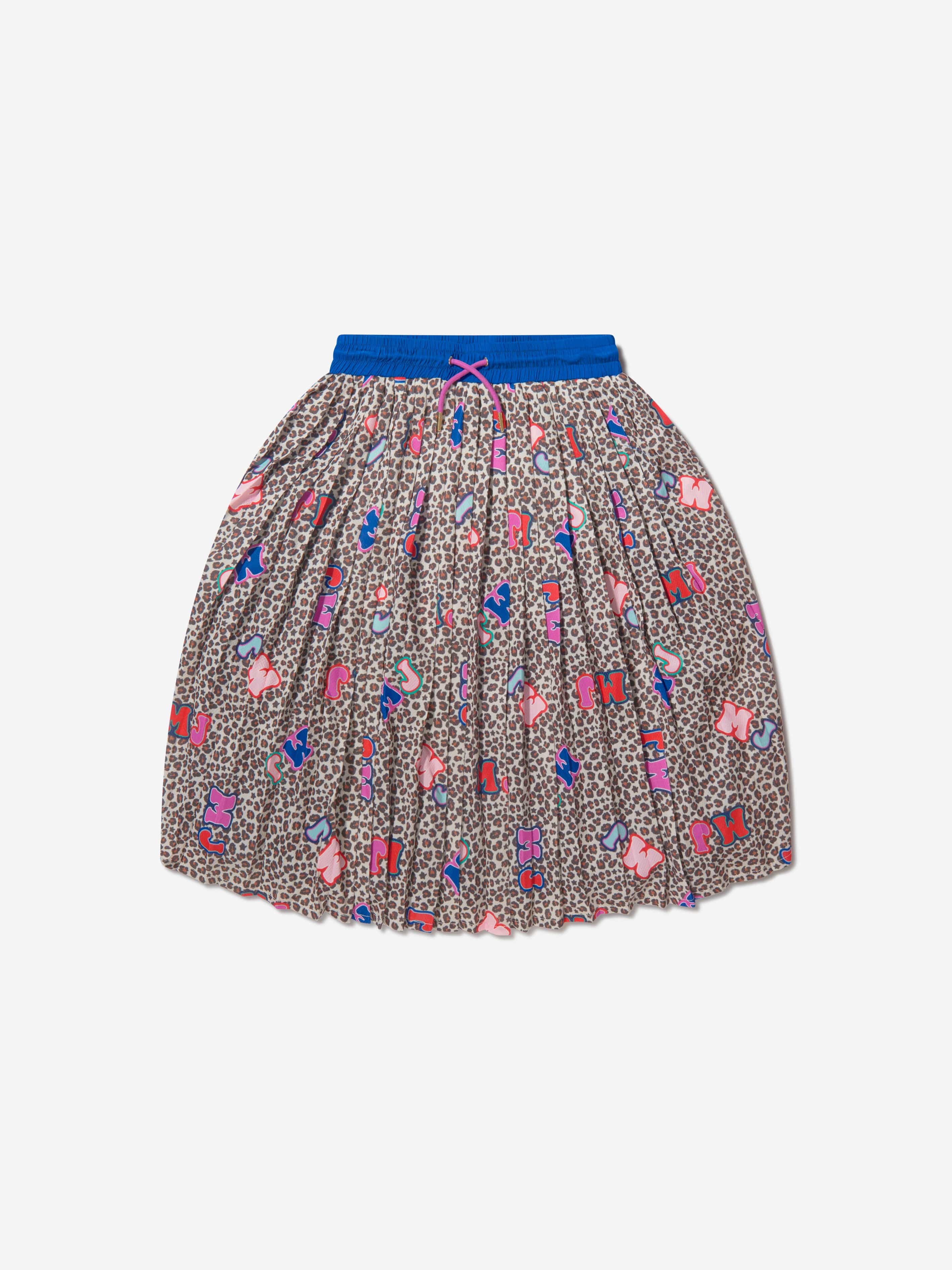 MARC JACOBS Girls Cheetah Print Pleated Skirt Sale New Styles