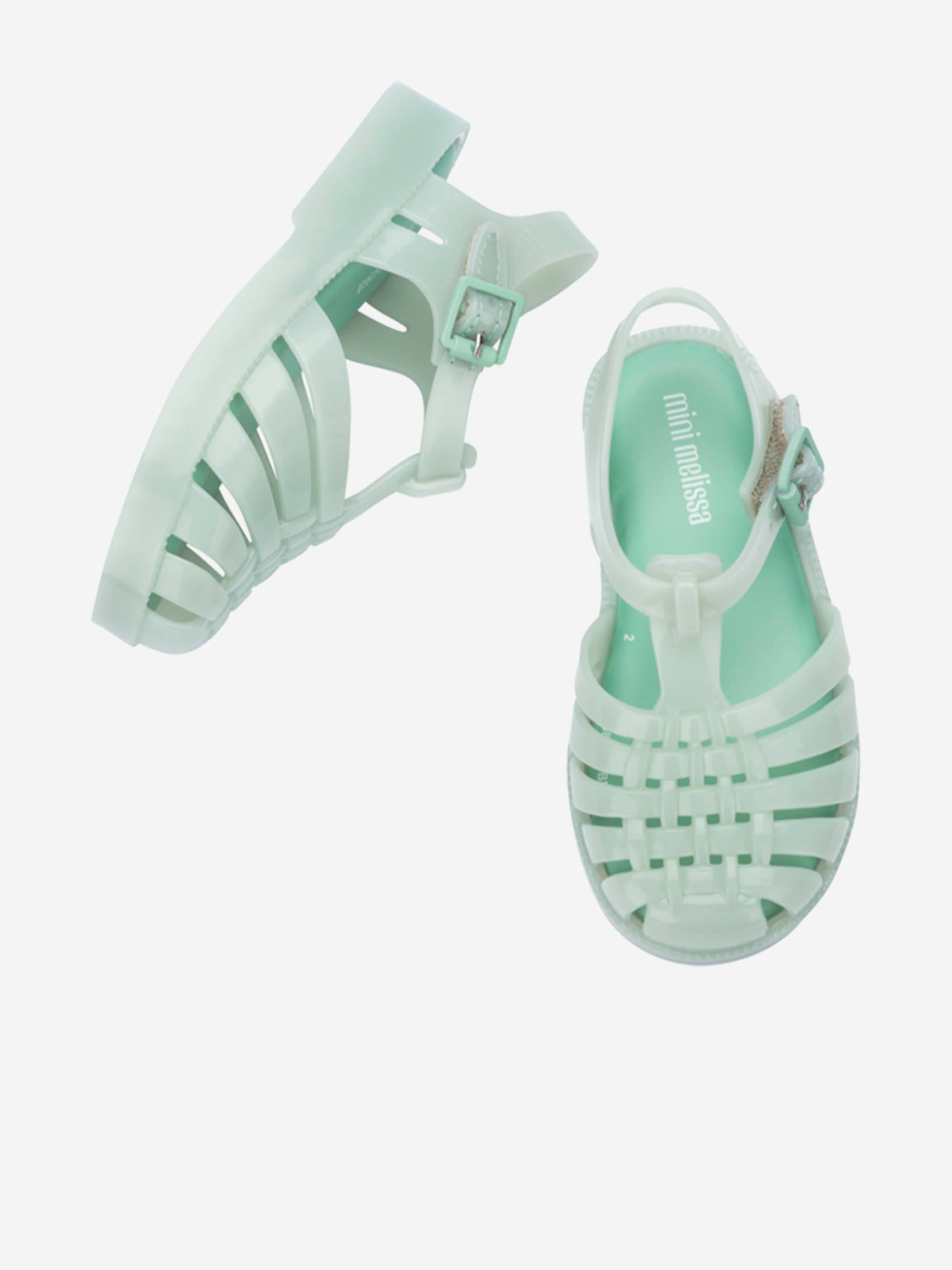 Girls Possession Sandals in Green Authentic