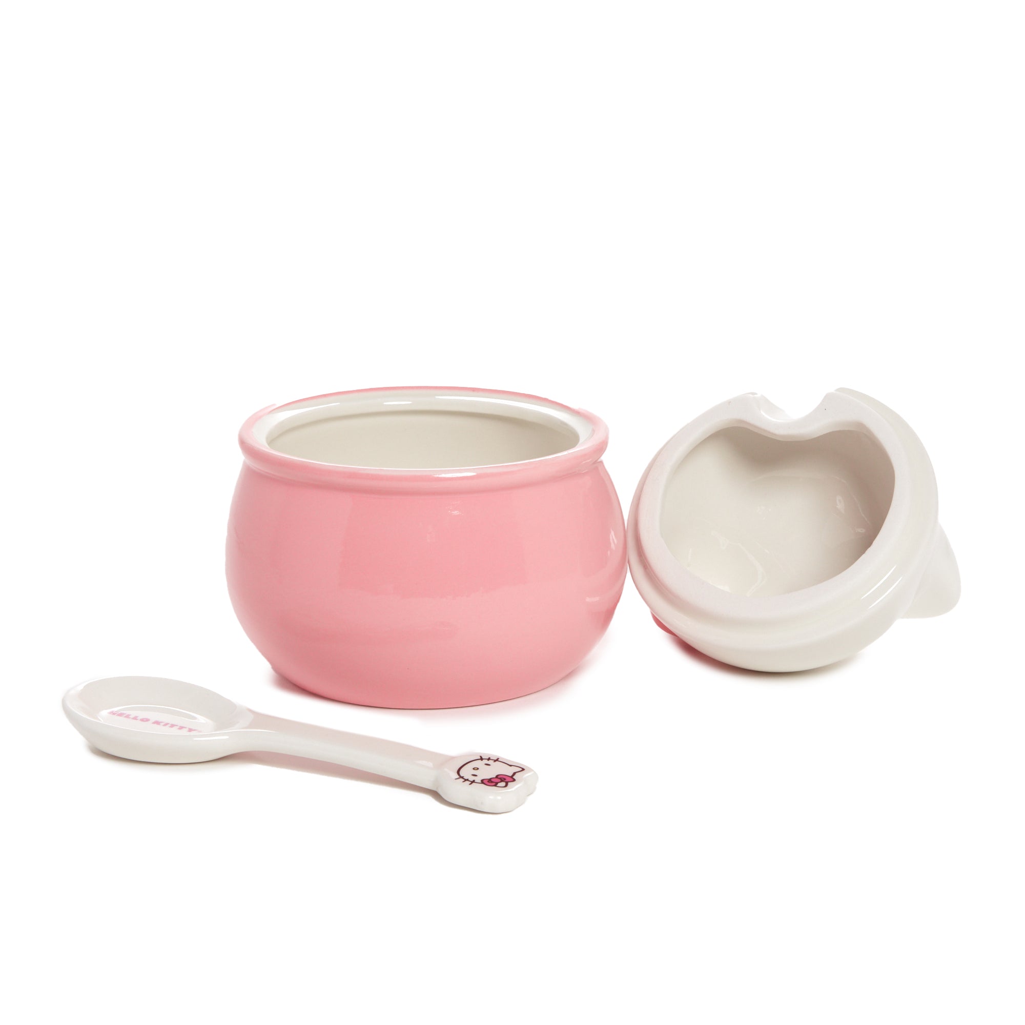 Hello Kitty Ceramic Sculpted Bowl and Spoon Set Very Cheap Cheap Online