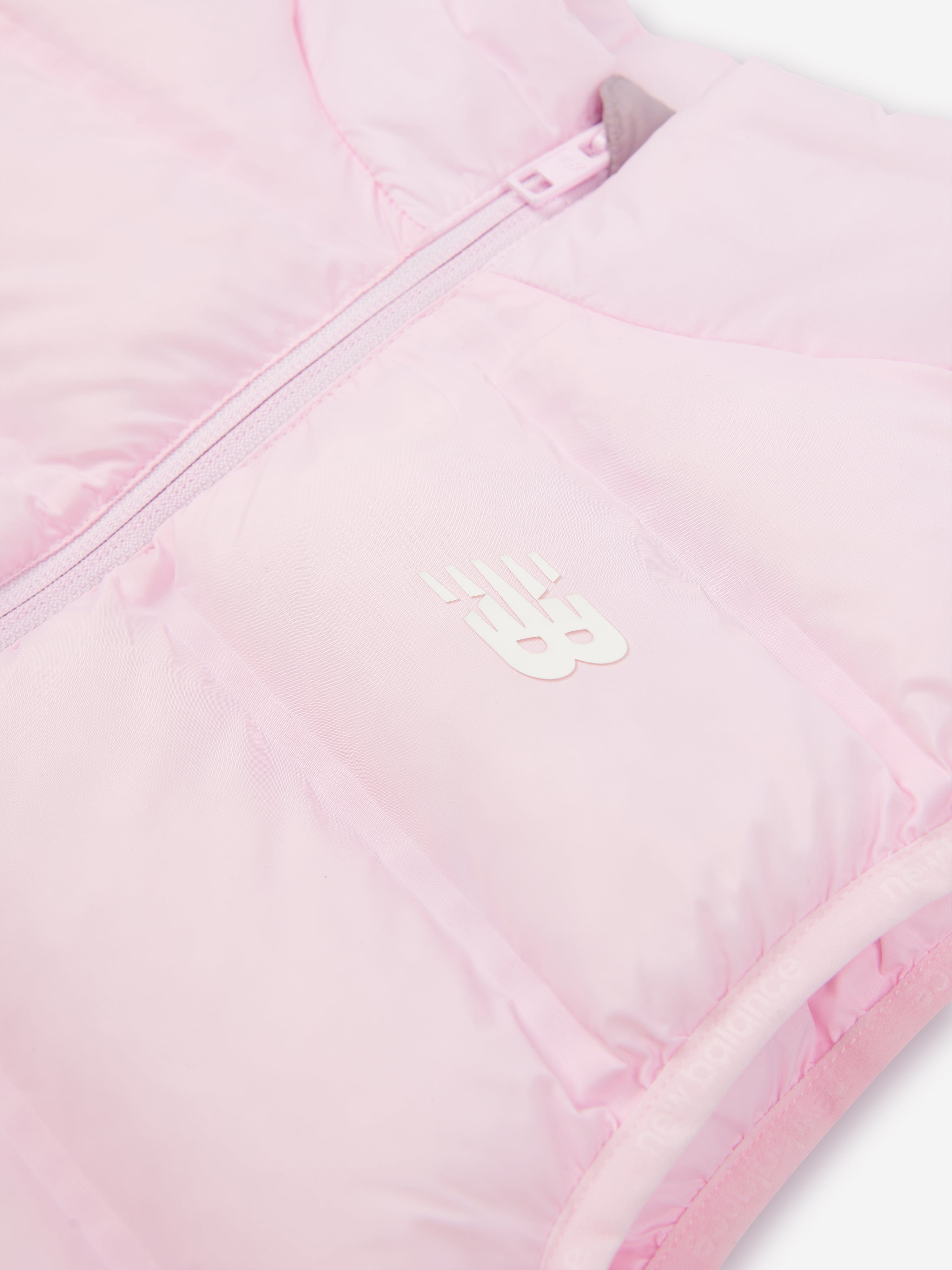 New Balance Girls Bond Quilted Gilet in Pink Buy Cheap Visit