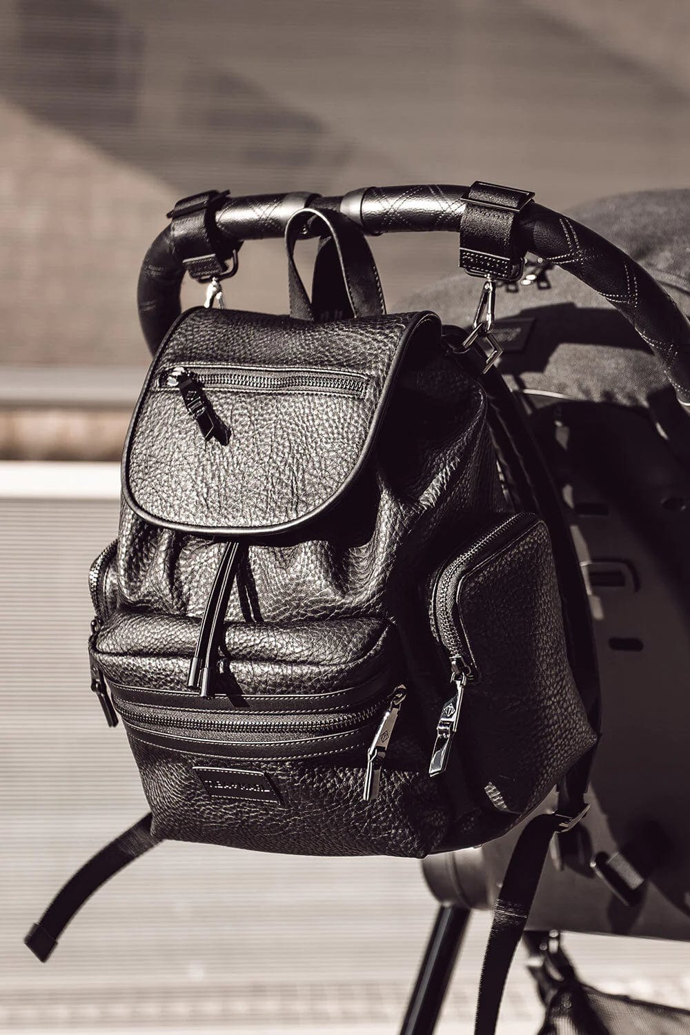 Baby Kaspar Changing Knapsack in Black (34cm) New Arrival Cheap Online
