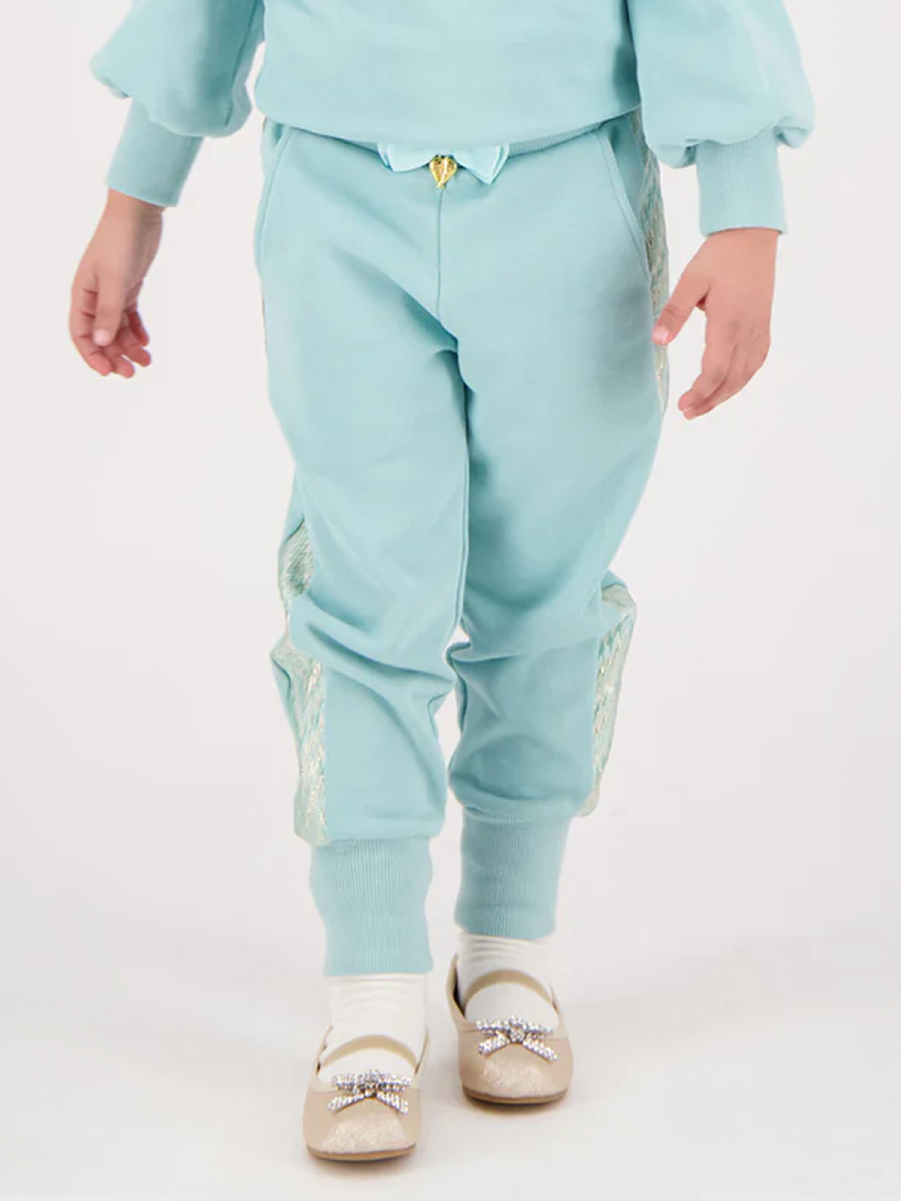 Angels Face Girls Posh Joggers in Blue Sale Best Wholesale
