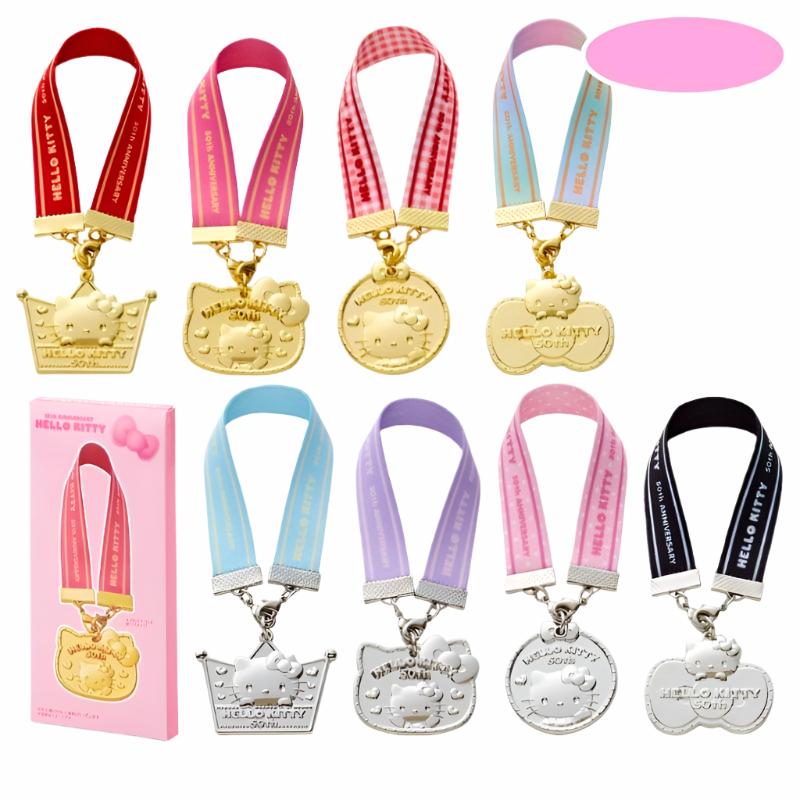 Hello Kitty 50th Anniv. Blind Box Mini-Medal Charm Shop Sale Online