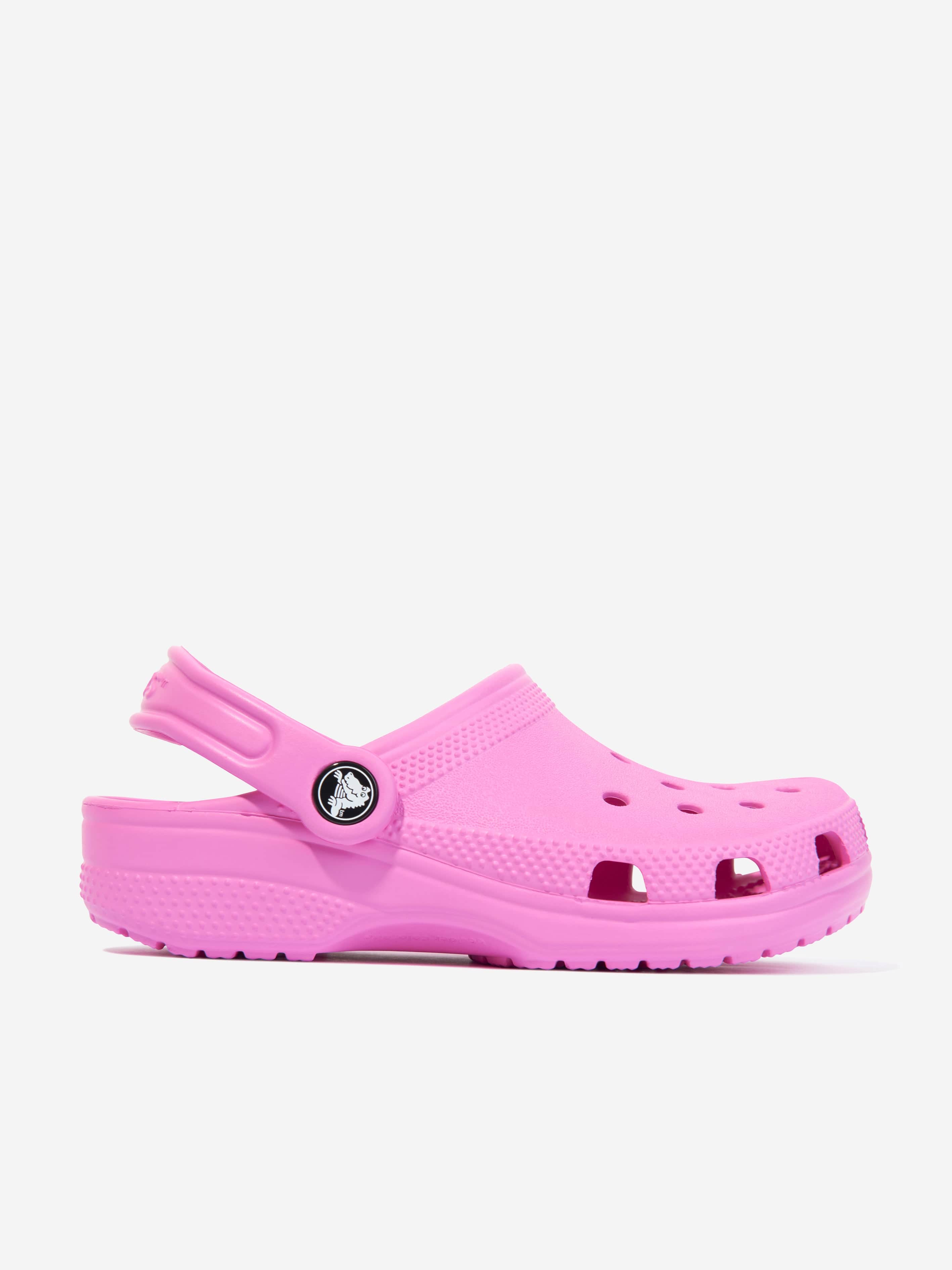 Crocs Girls Classic Clog in Pink Sale With Credit Card