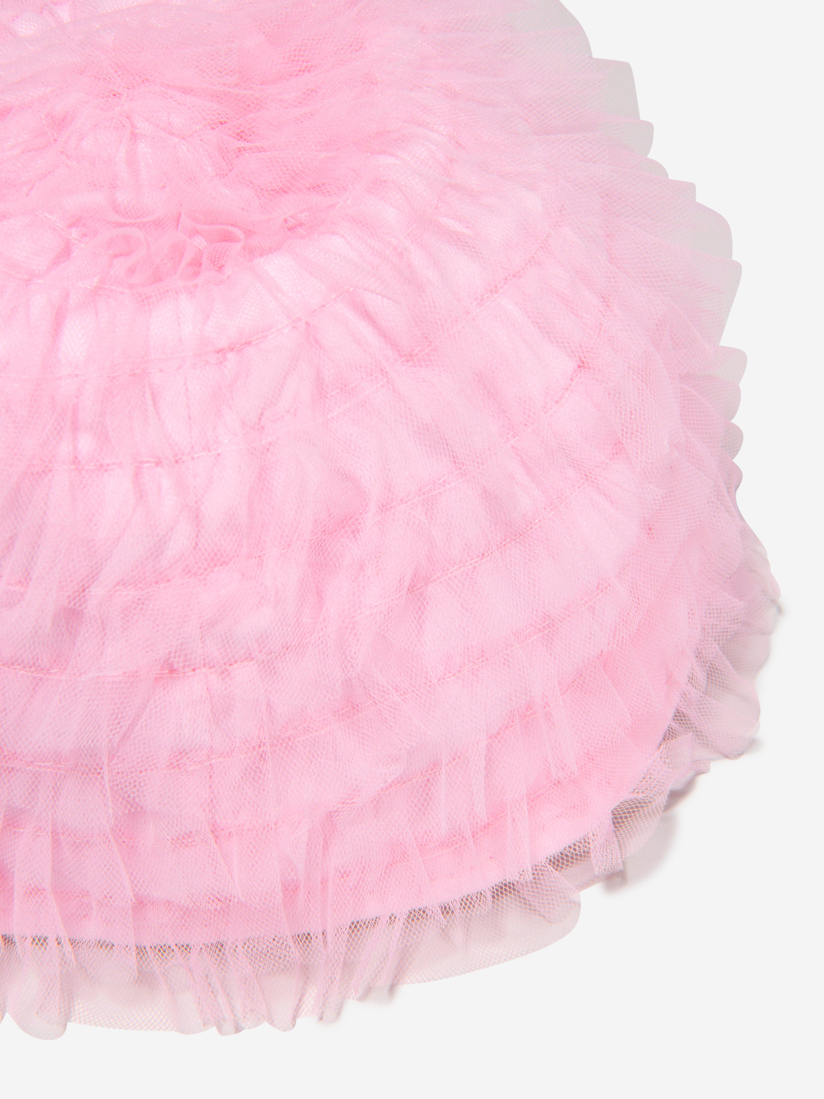 Monnalisa Girls Tulle Logo Cap Low Pice Fee Shipping Sale Online