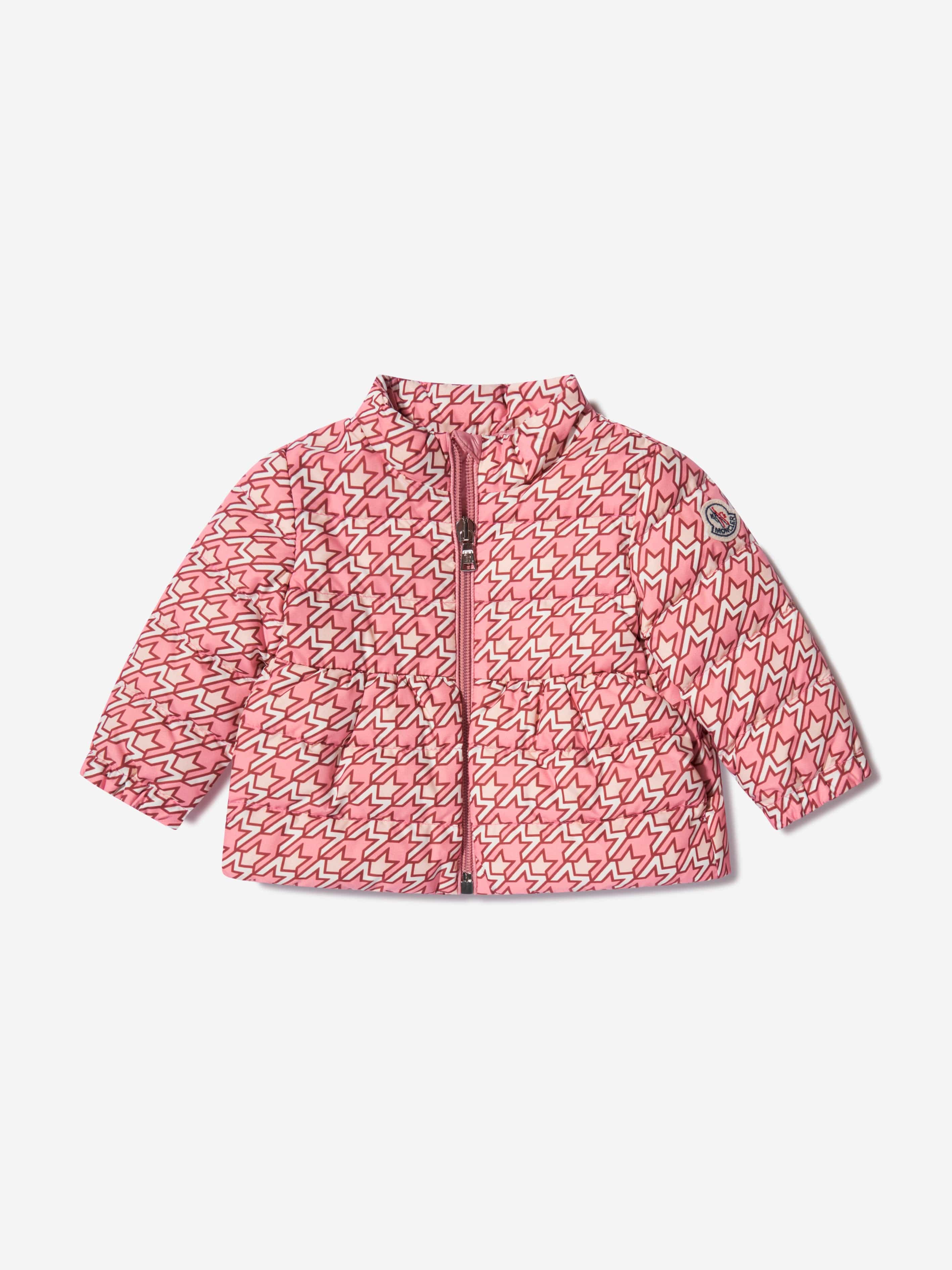 Moncler Enfant Baby Girls Down Padded Kianga Jacket in Pink Clearance Deals