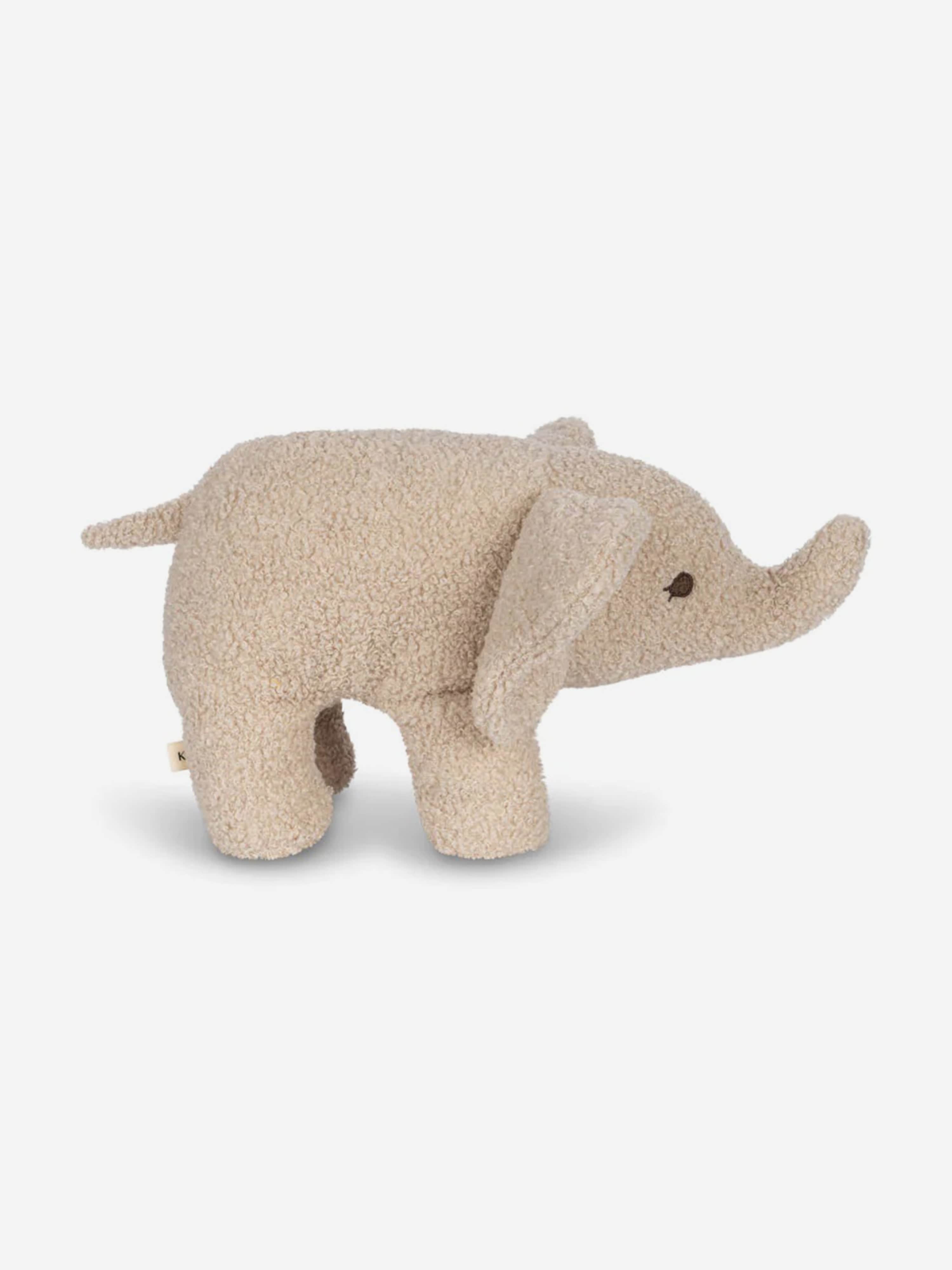 Konges Sljd Baby Elephant Soft Toy in Ivory Free Shipping Best Place
