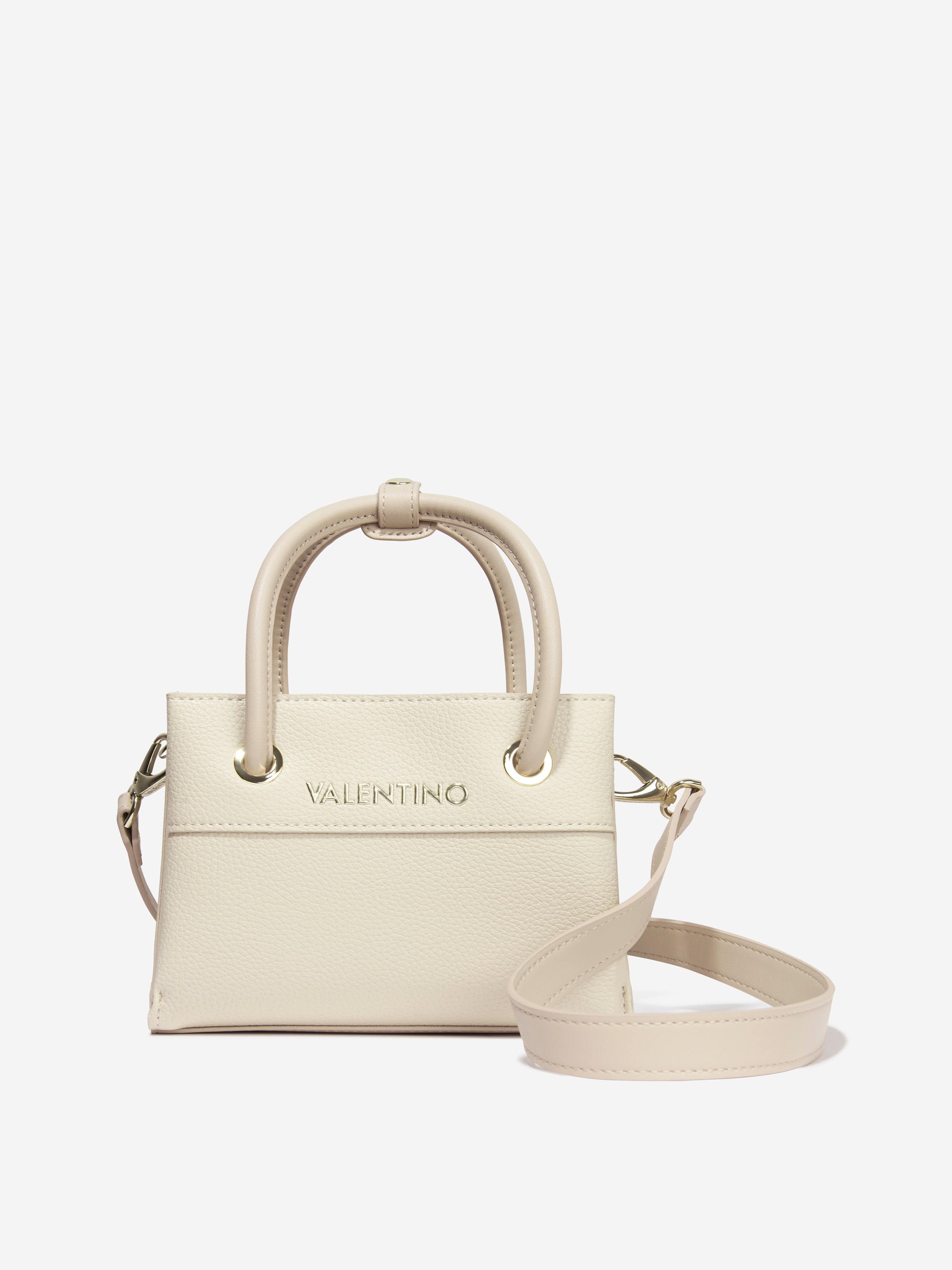 Valentino Girls Alexia Tote Bag in Cream 2025 New For Sale
