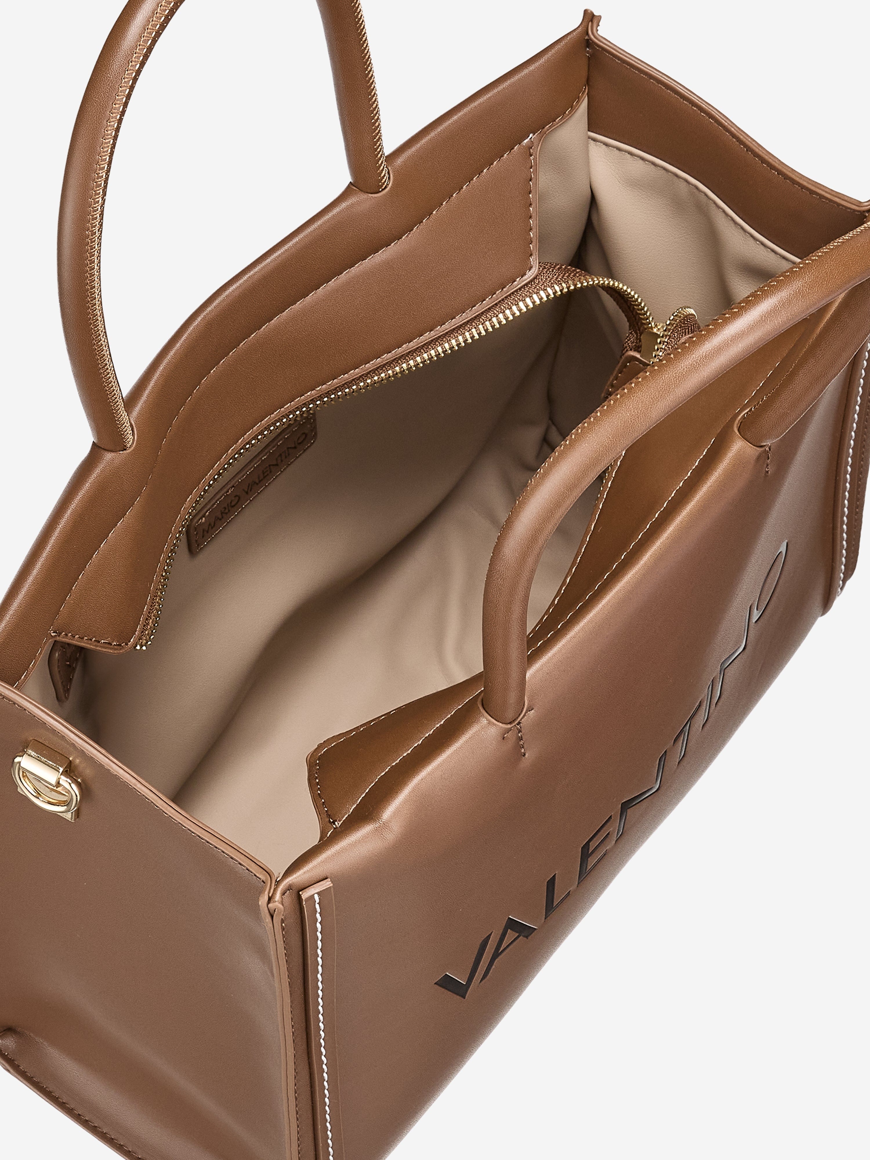 Valentino Girls Tonga Re Tote Bag in Brown (32.5cm) Choice Cheap Pice