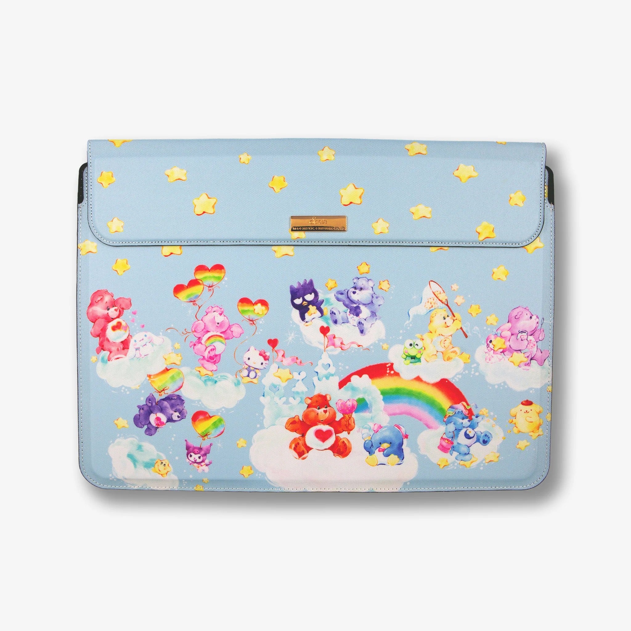 Hello Kitty and Friends x Care Bears 15 Foldable Laptop Sleeve Fashionable