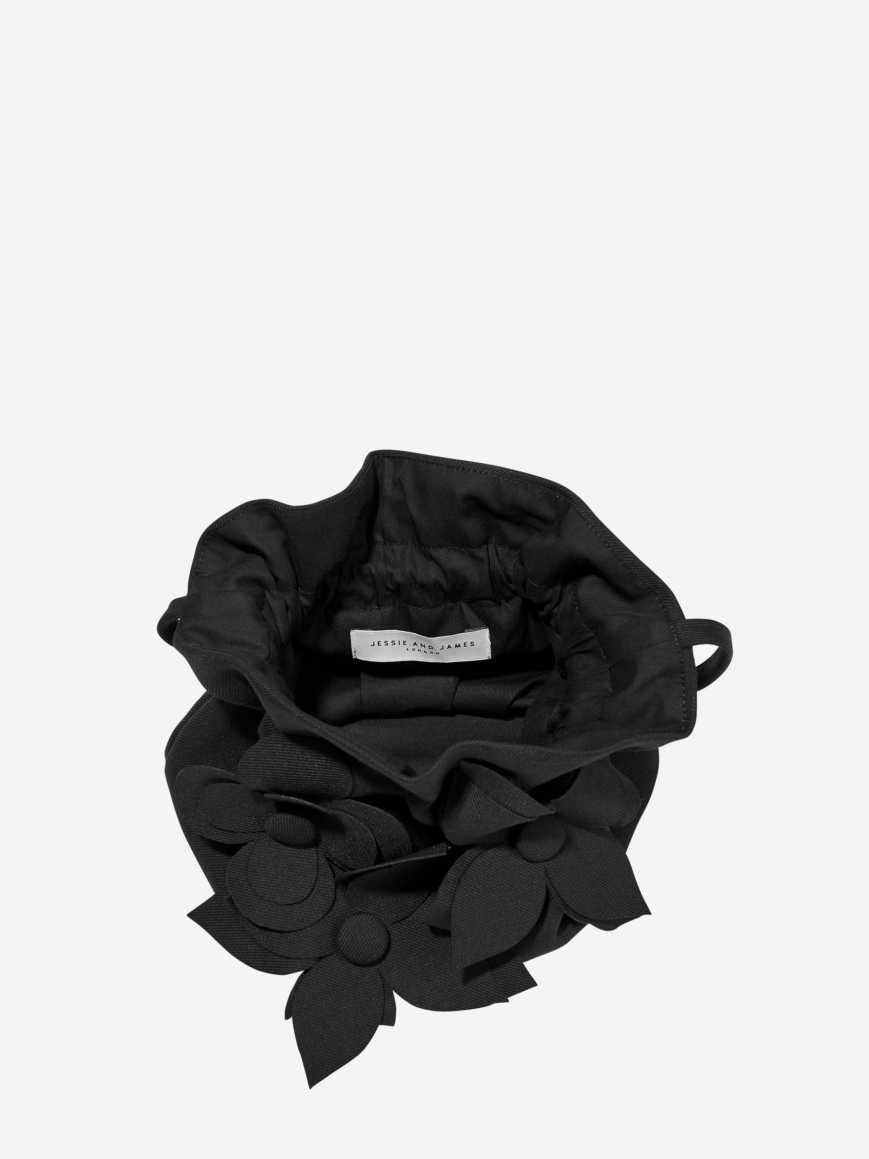 Girls Willow Flower Bag in Black (22.5cm) Really Cheap Shoes Online