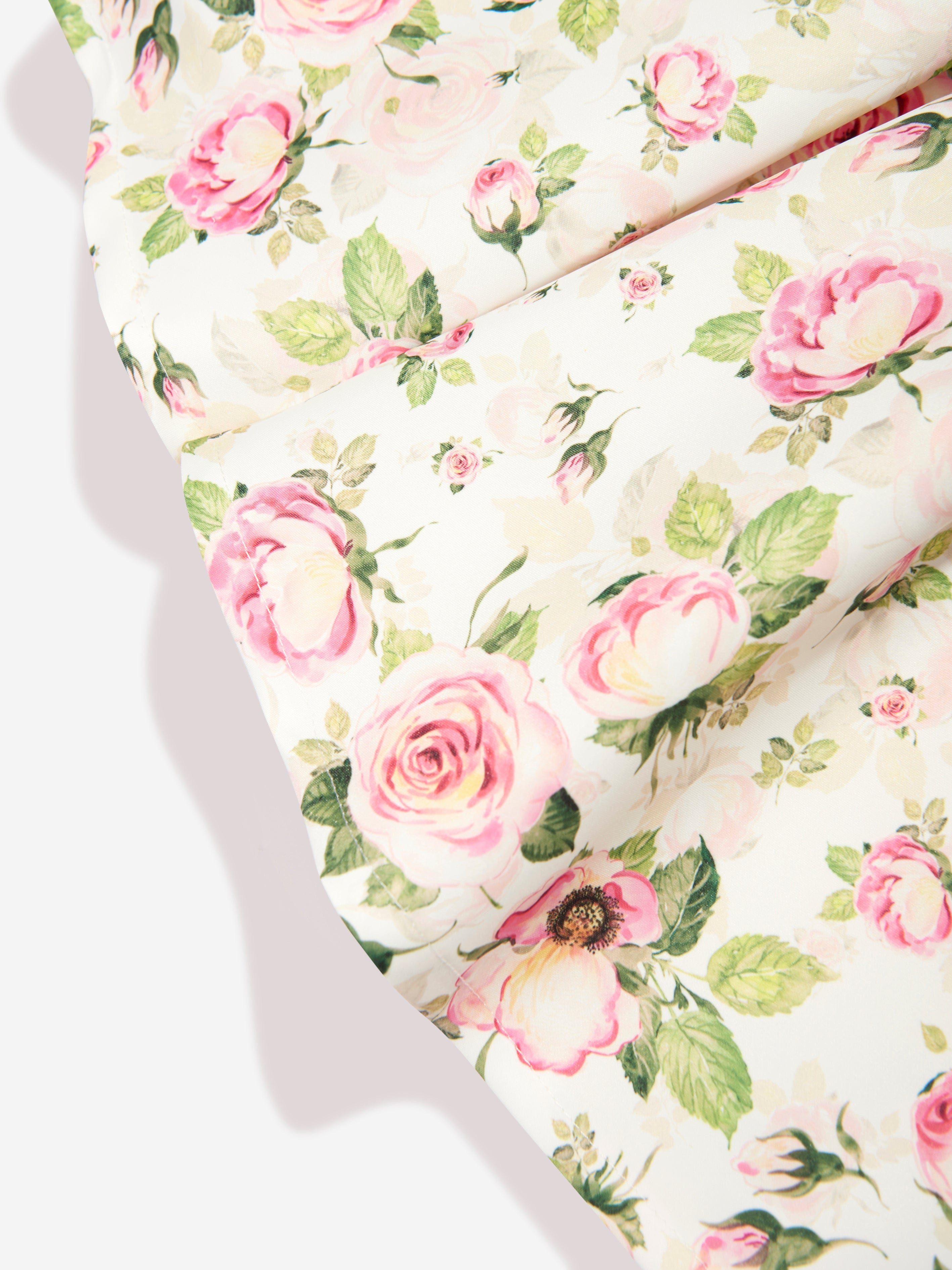 Mama Luma Girls Flower Dress in White How Much Online