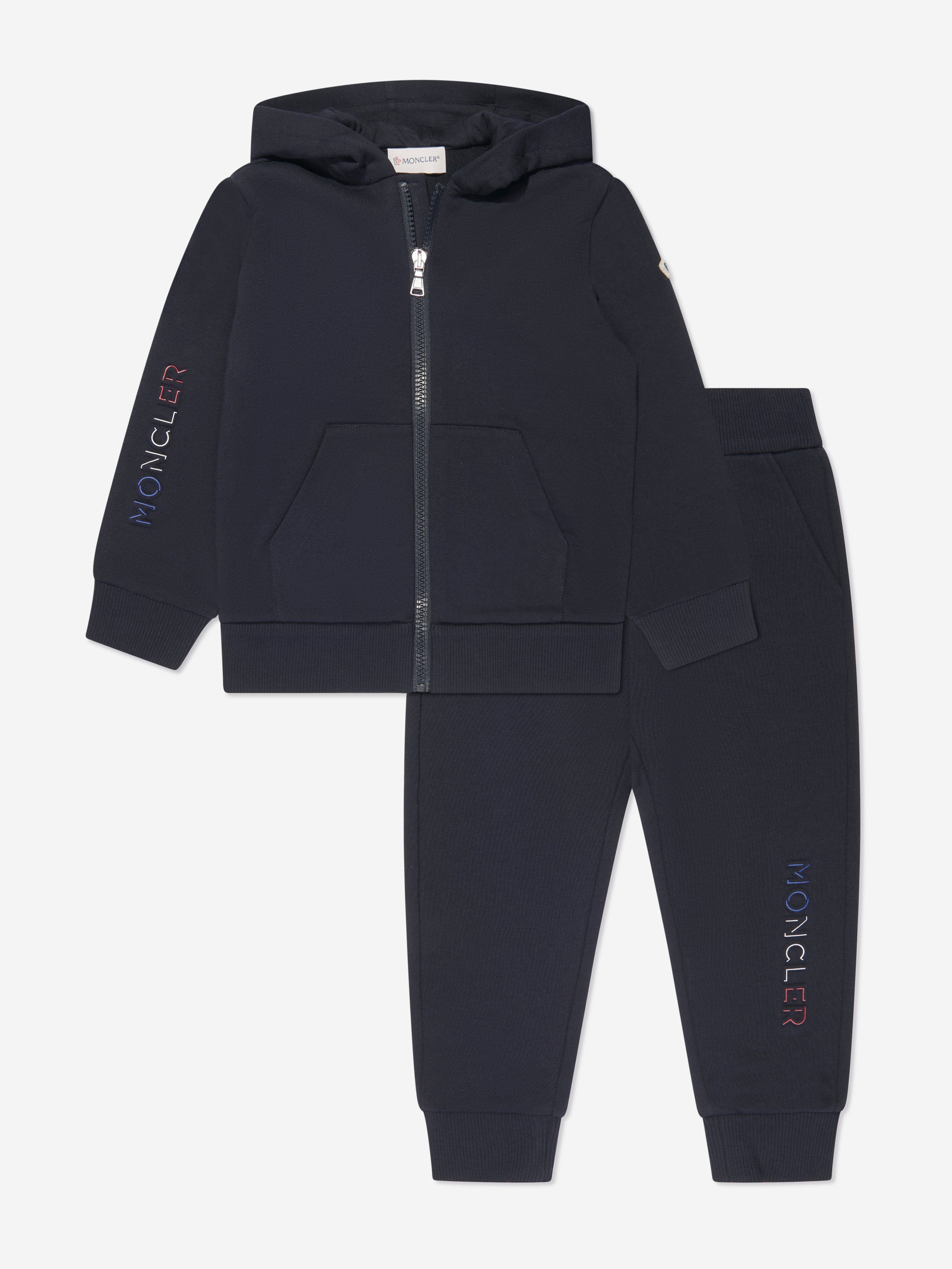 Moncler Enfant Kids Branded Tracksuit in Navy Free Shipping Recommend