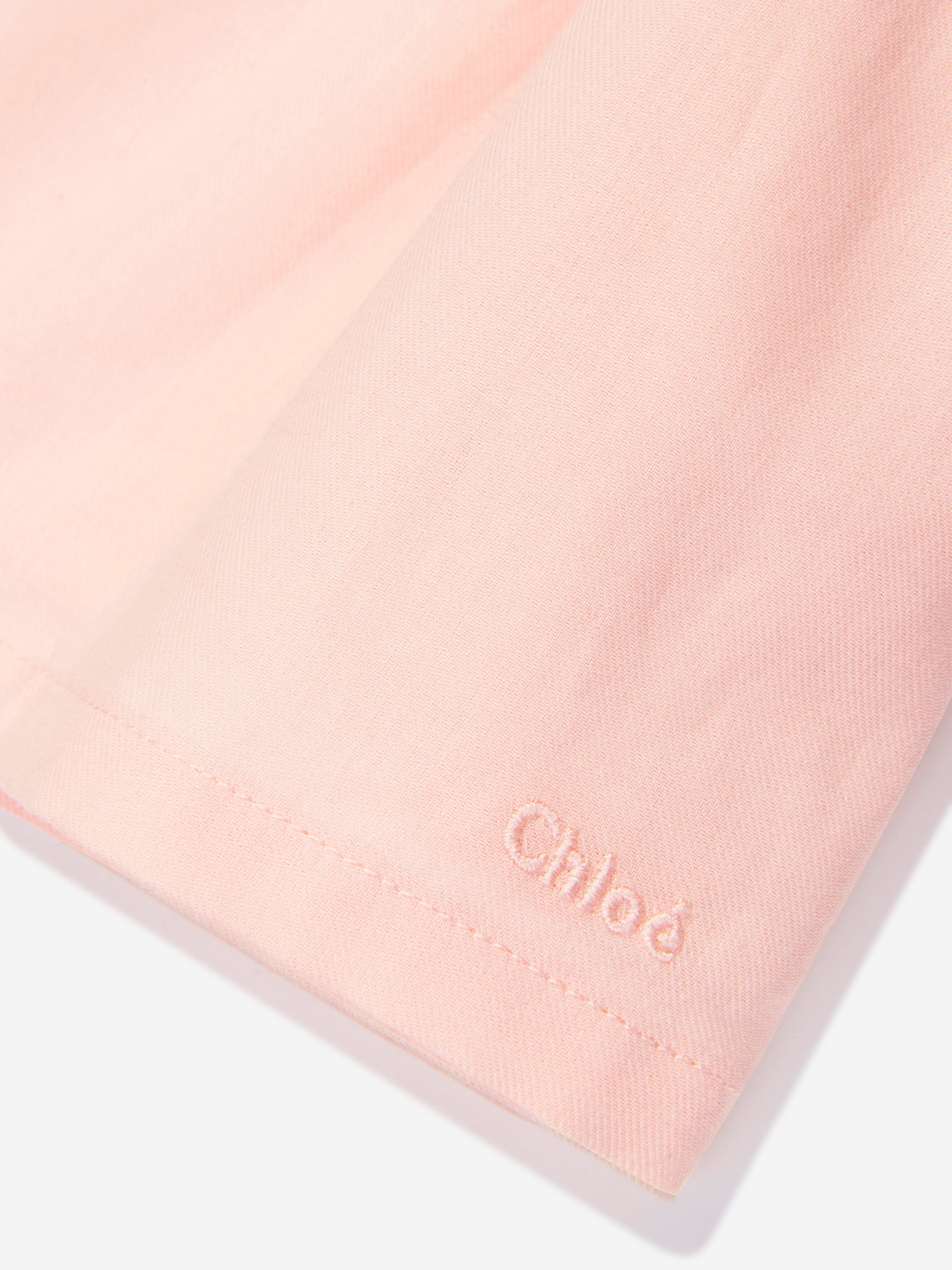 Chlo¨¦ Girls Organic Cotton Embroidered Dress Outlet Factory Outlet