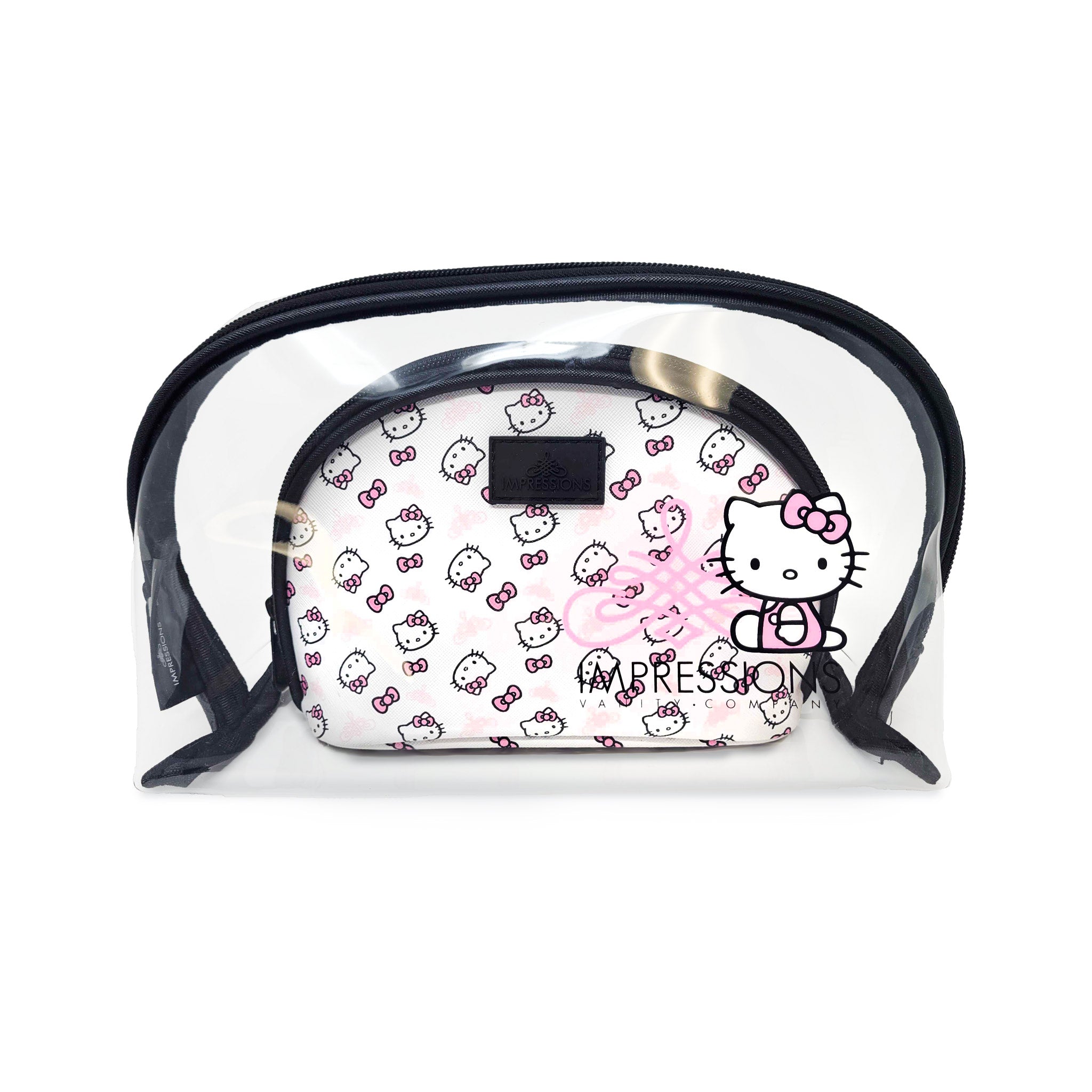Hello Kitty x Impressions Vanity Clutch Set (White) Outlet Big Discount