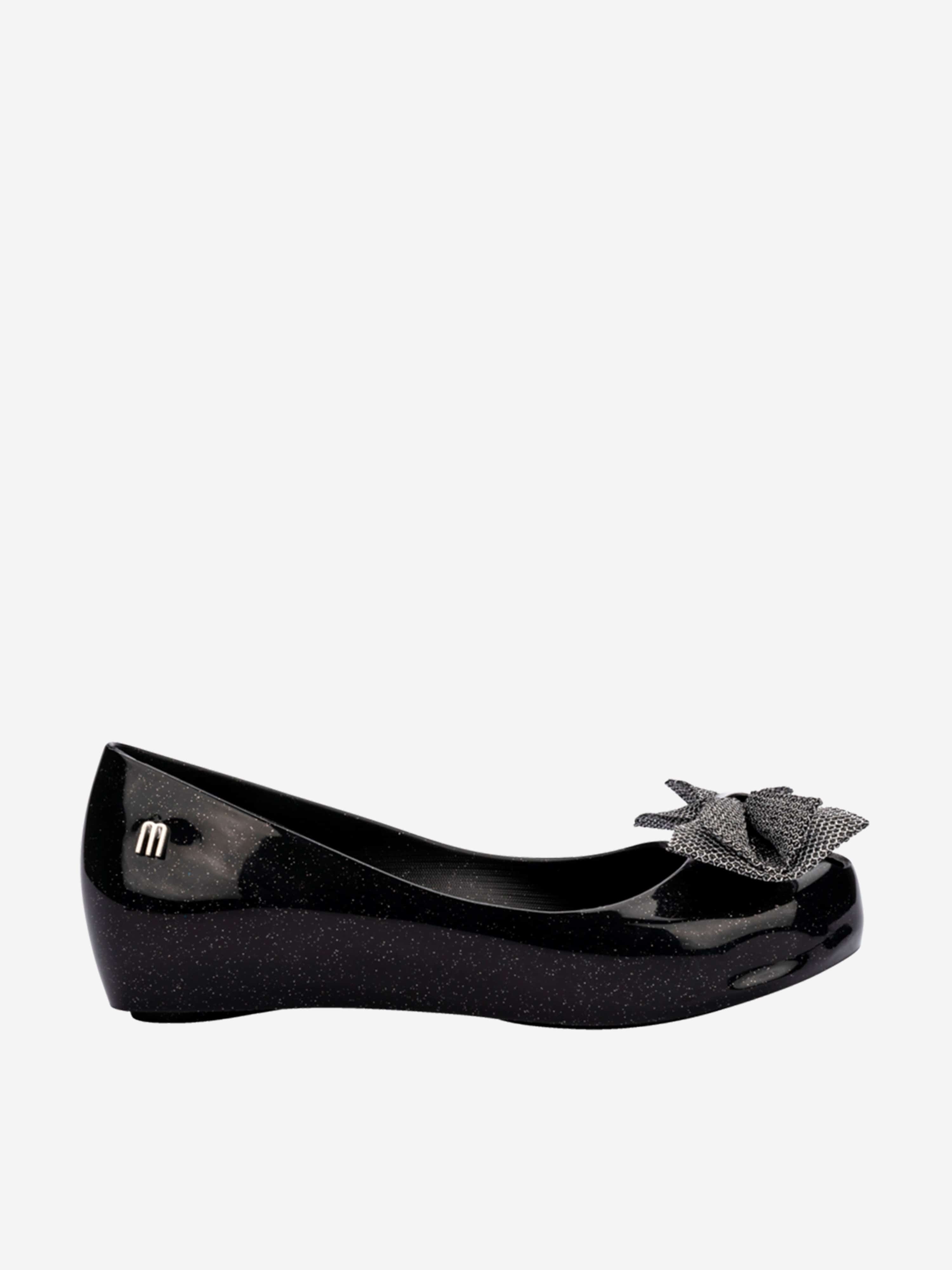 Mini Melissa Girls Ultragirl Sweet XII Ballerinas in Black Sale Ebay