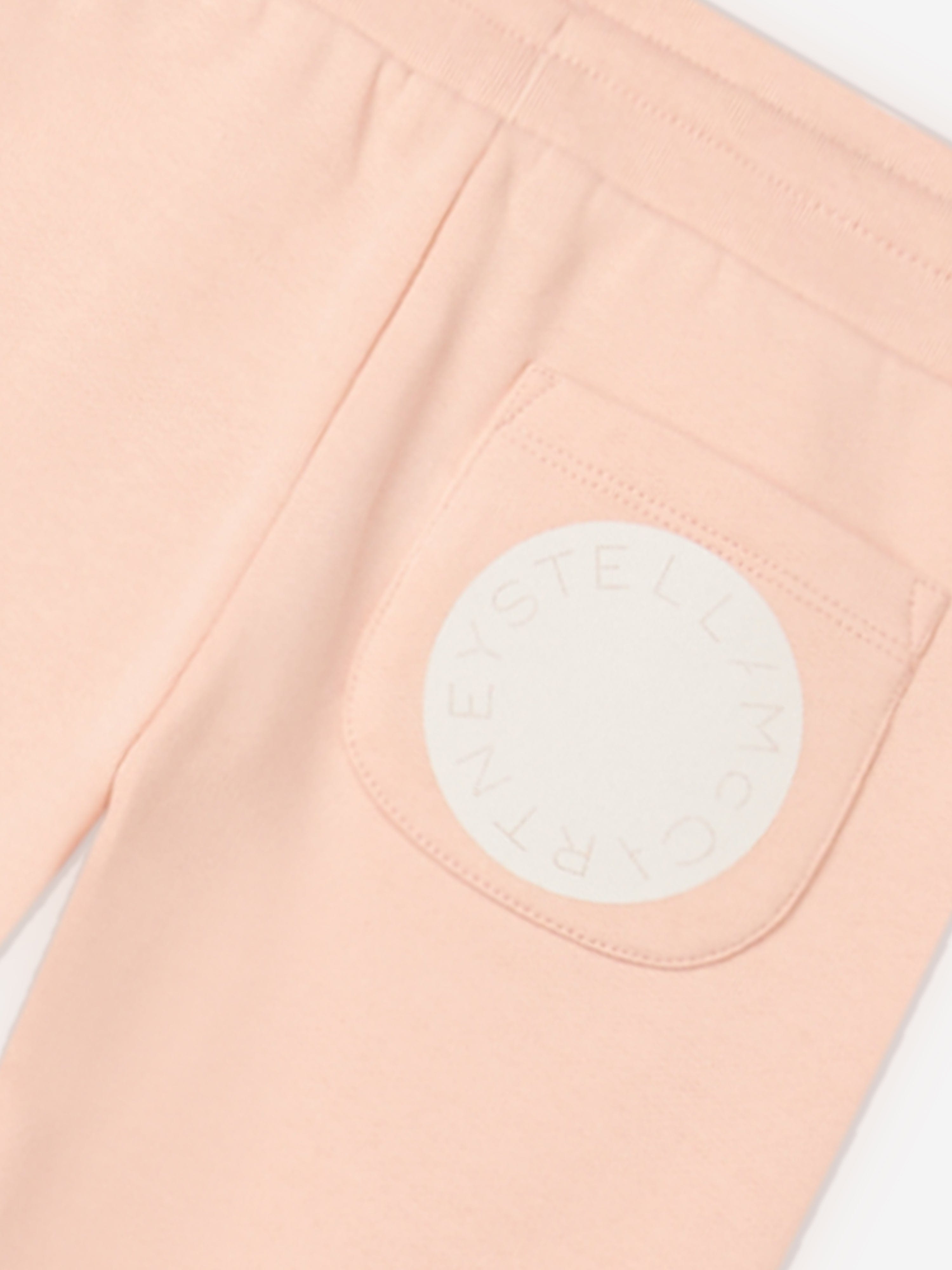Stella McCartney Girls Branded Joggers in Pink With Credit Card Cheap Online