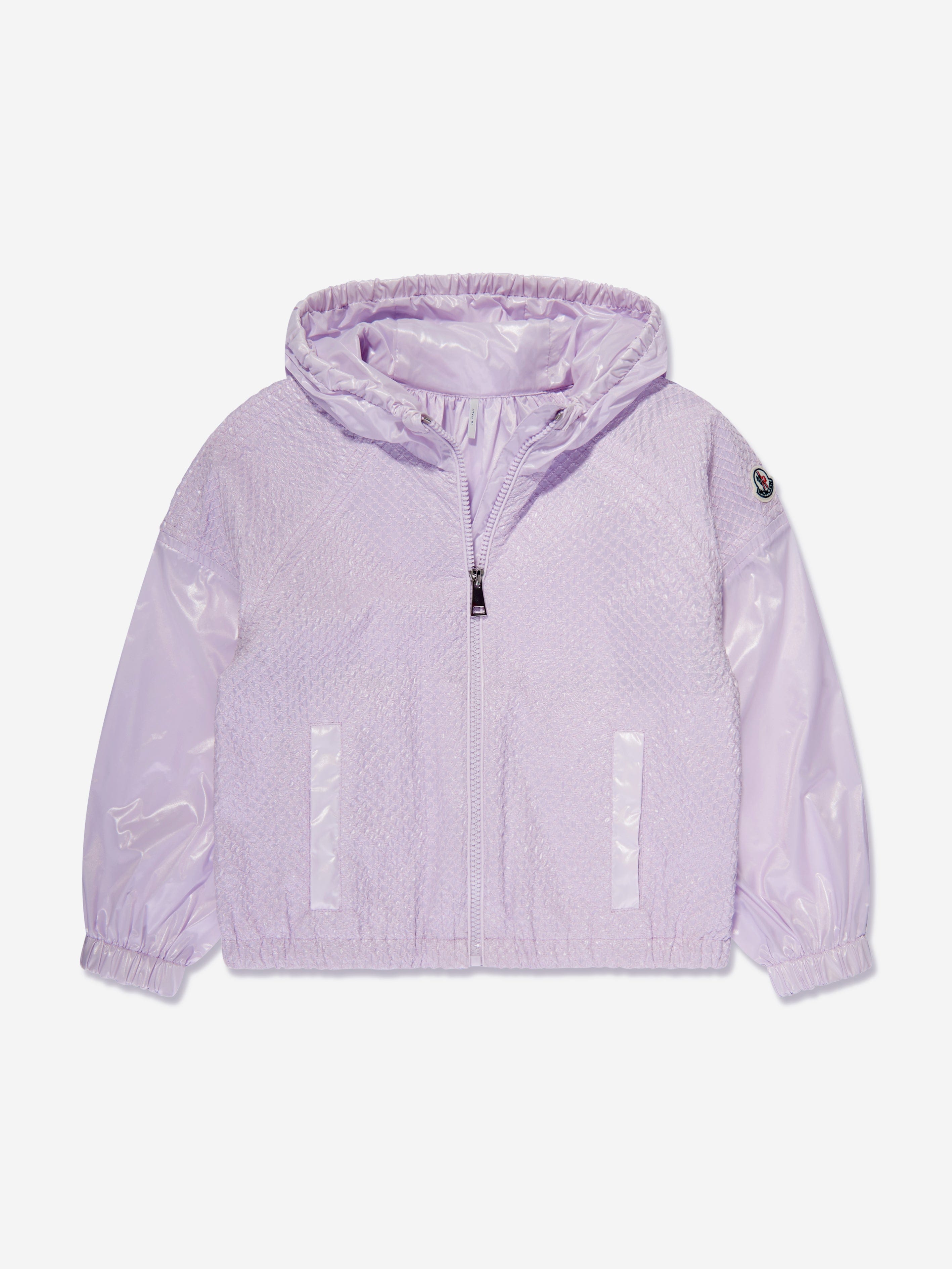 Moncler Enfant Girls Edipo Jacket in Purple 2025 New Sale Online