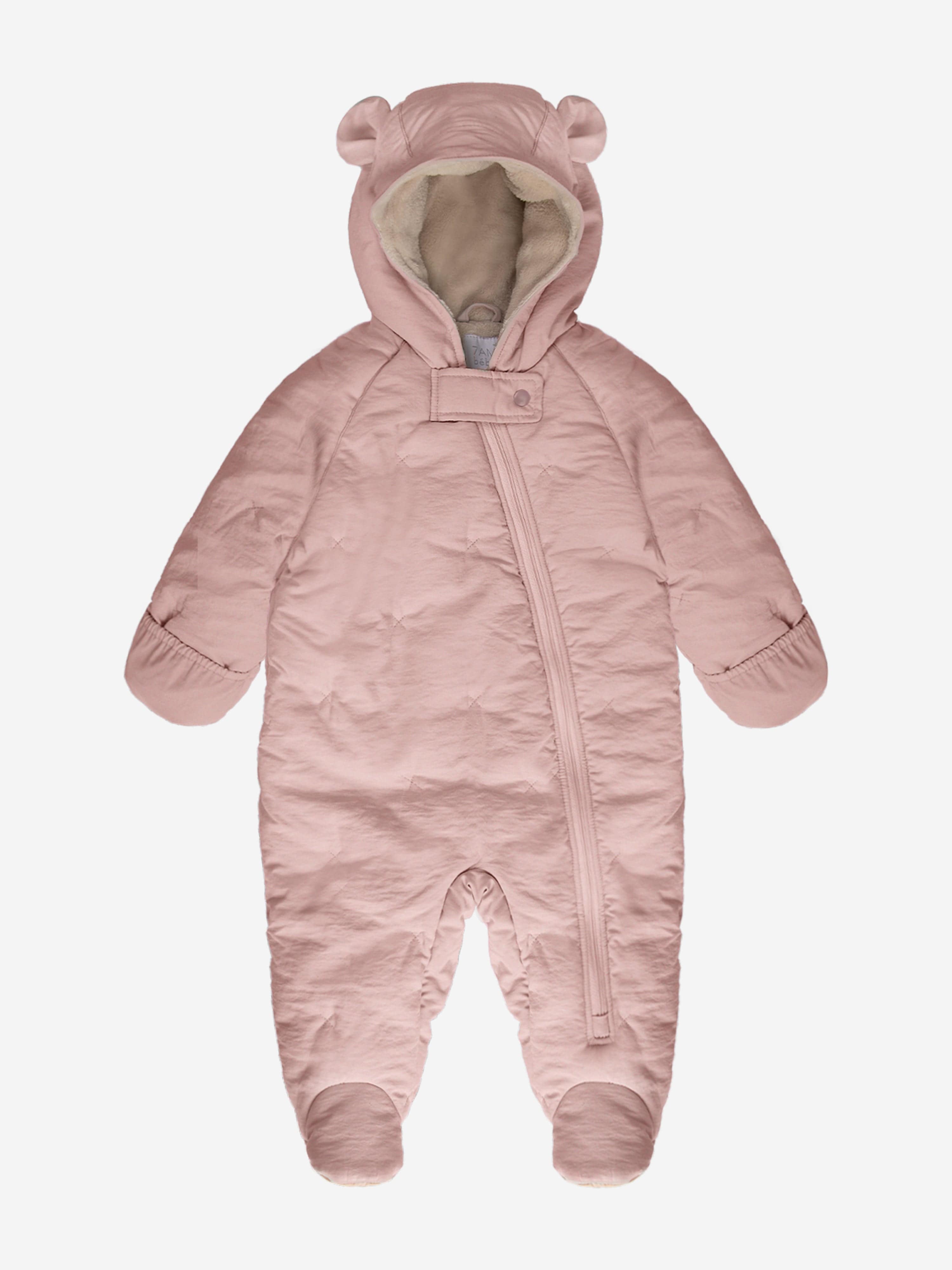 7AM Enfant Baby Girls Snowsuit-Airy in Pink Clearance Pick A Best
