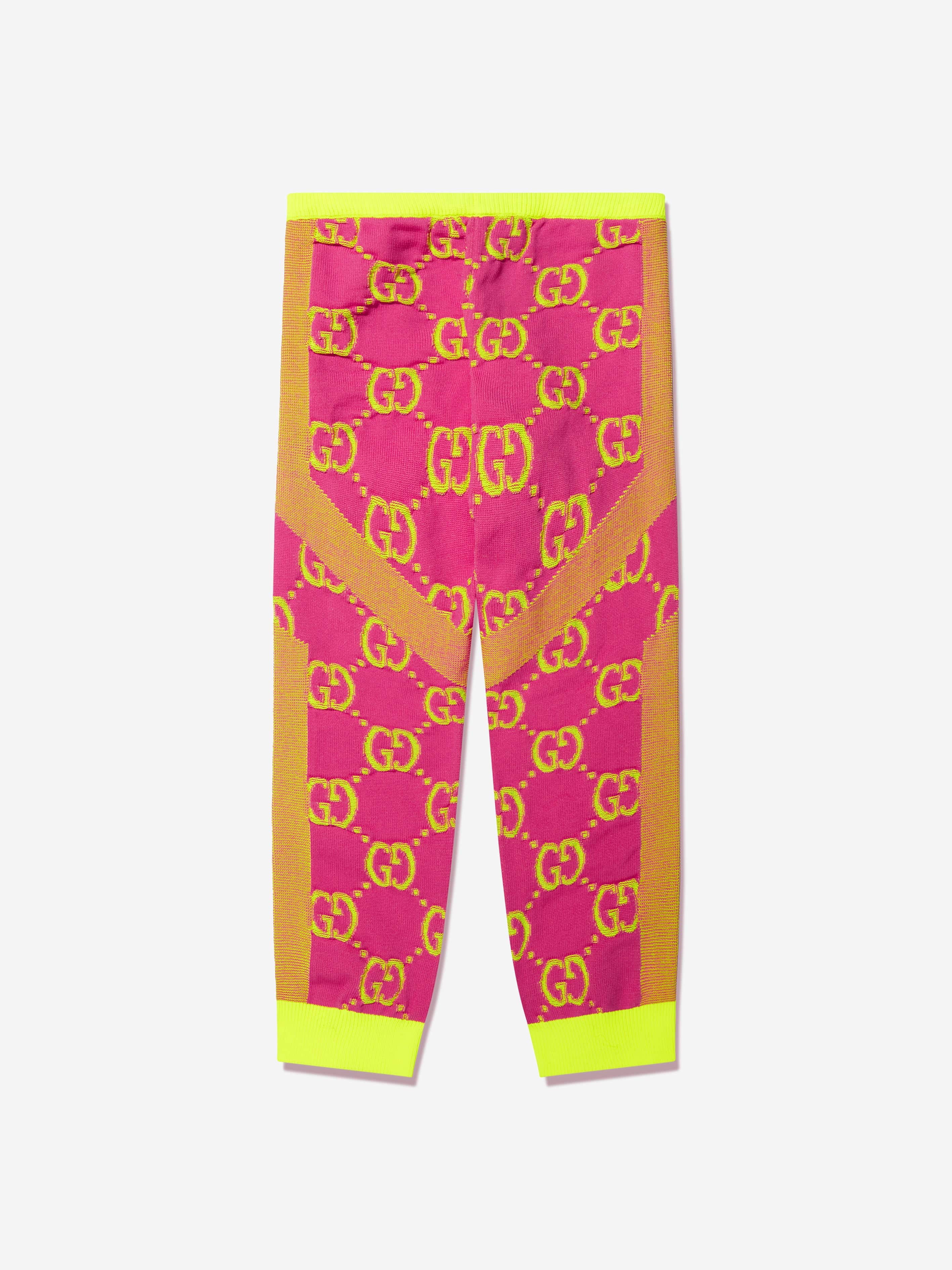 Gucci Girls GG Cycling Leggings in Pink Buy Cheap Low Shipping Fee
