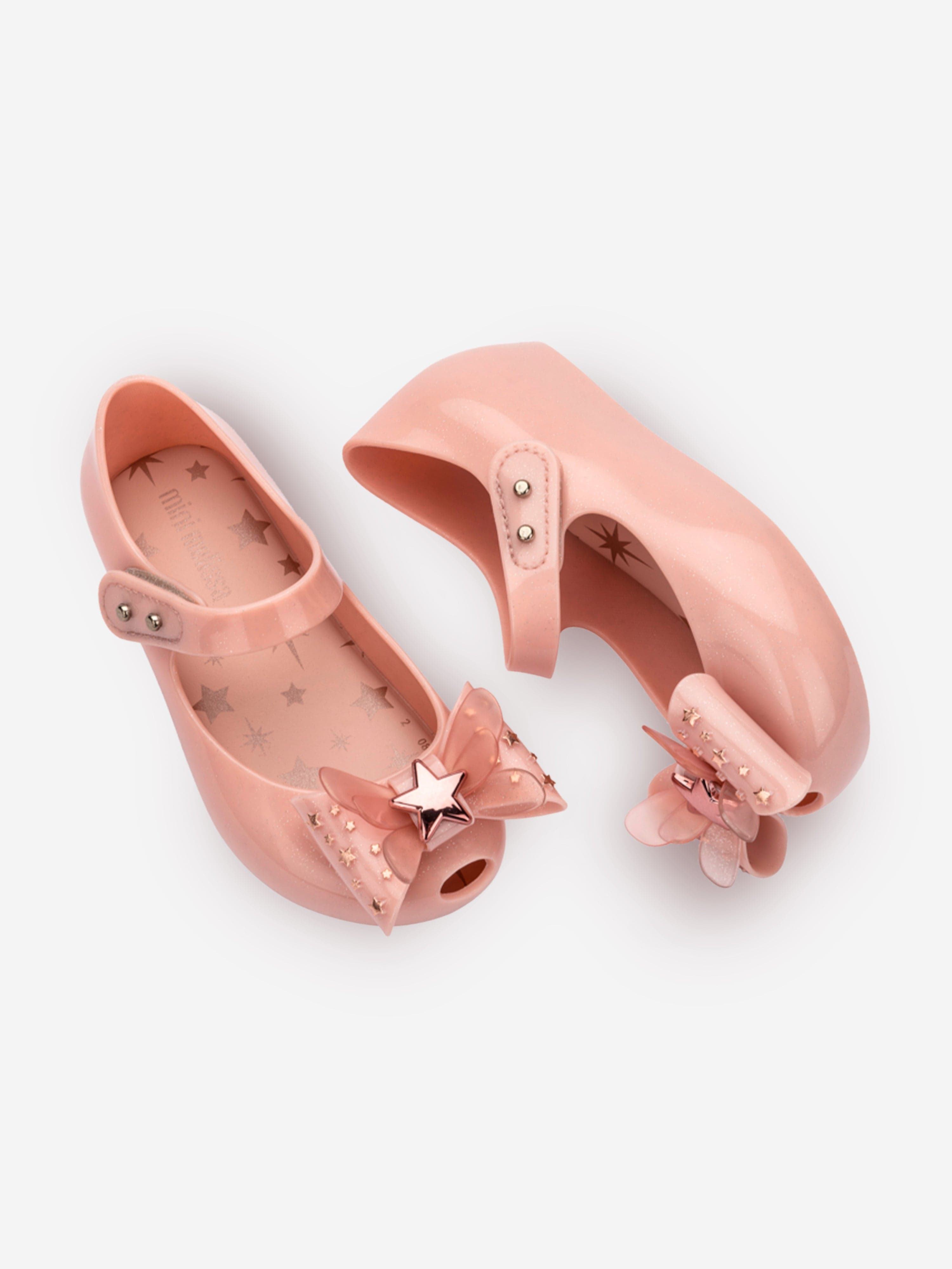 Mini Melissa Girls Ultragirl Star II Shoes in Pink Cheap Sale Professional