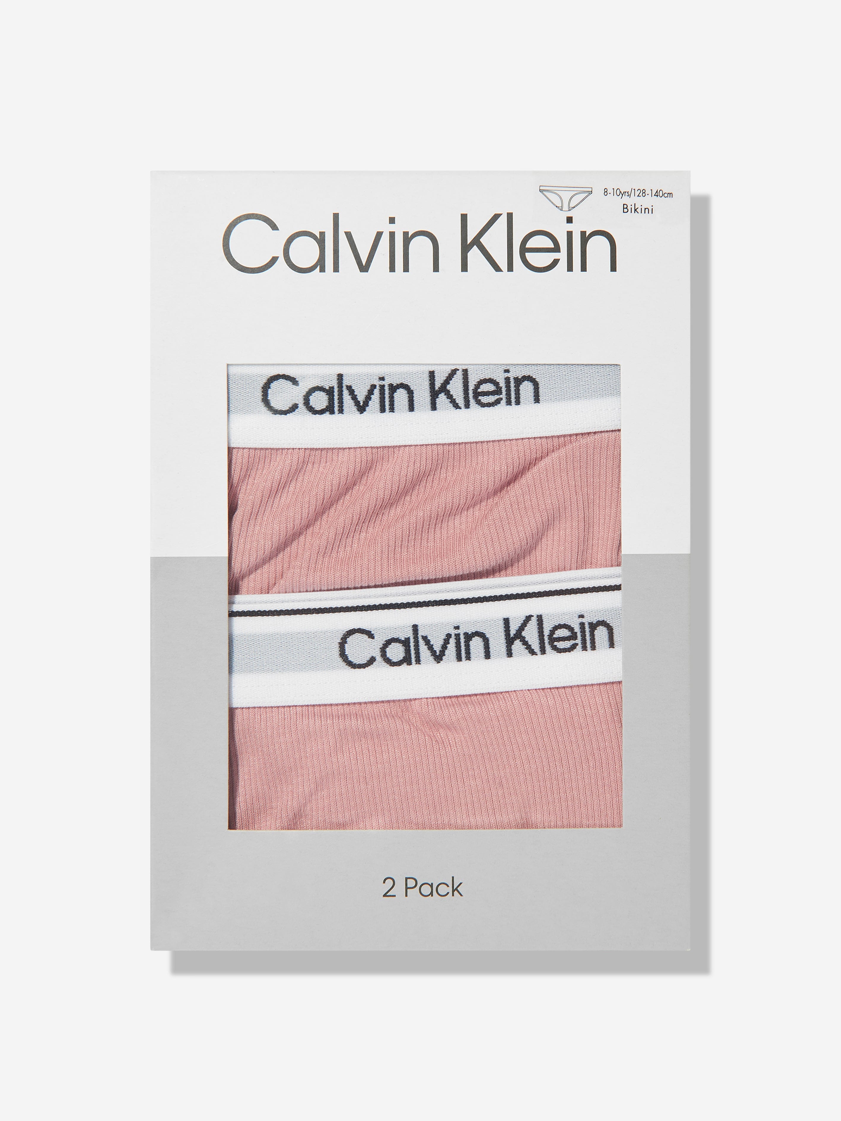 Calvin Klein Girls 2 Pack Bikini Kinickers Set in Pink Sale Tumblr