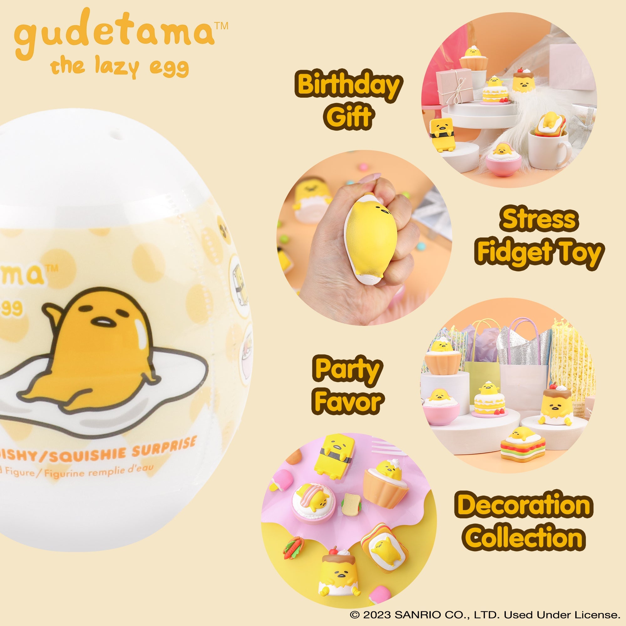 Gudetama Capsule Squishies (Series 1) Sale Purchase