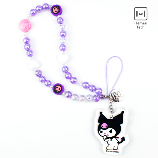 Kuromi Beaded Charm Mobile Phone Wrist Strap Perfect Sale Online
