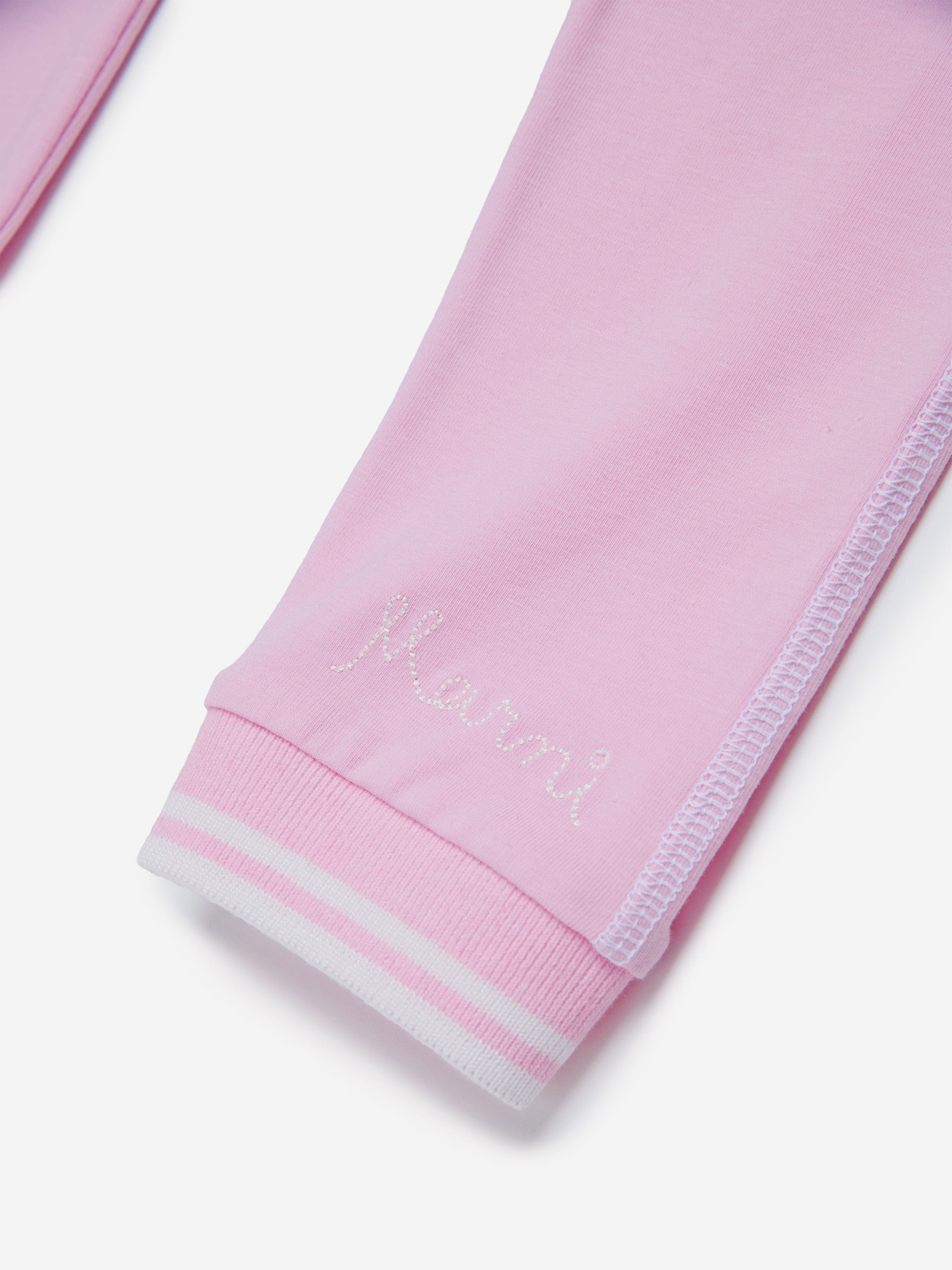 MARNI Girls Cotton Trousers in Pink Sale With Paypal