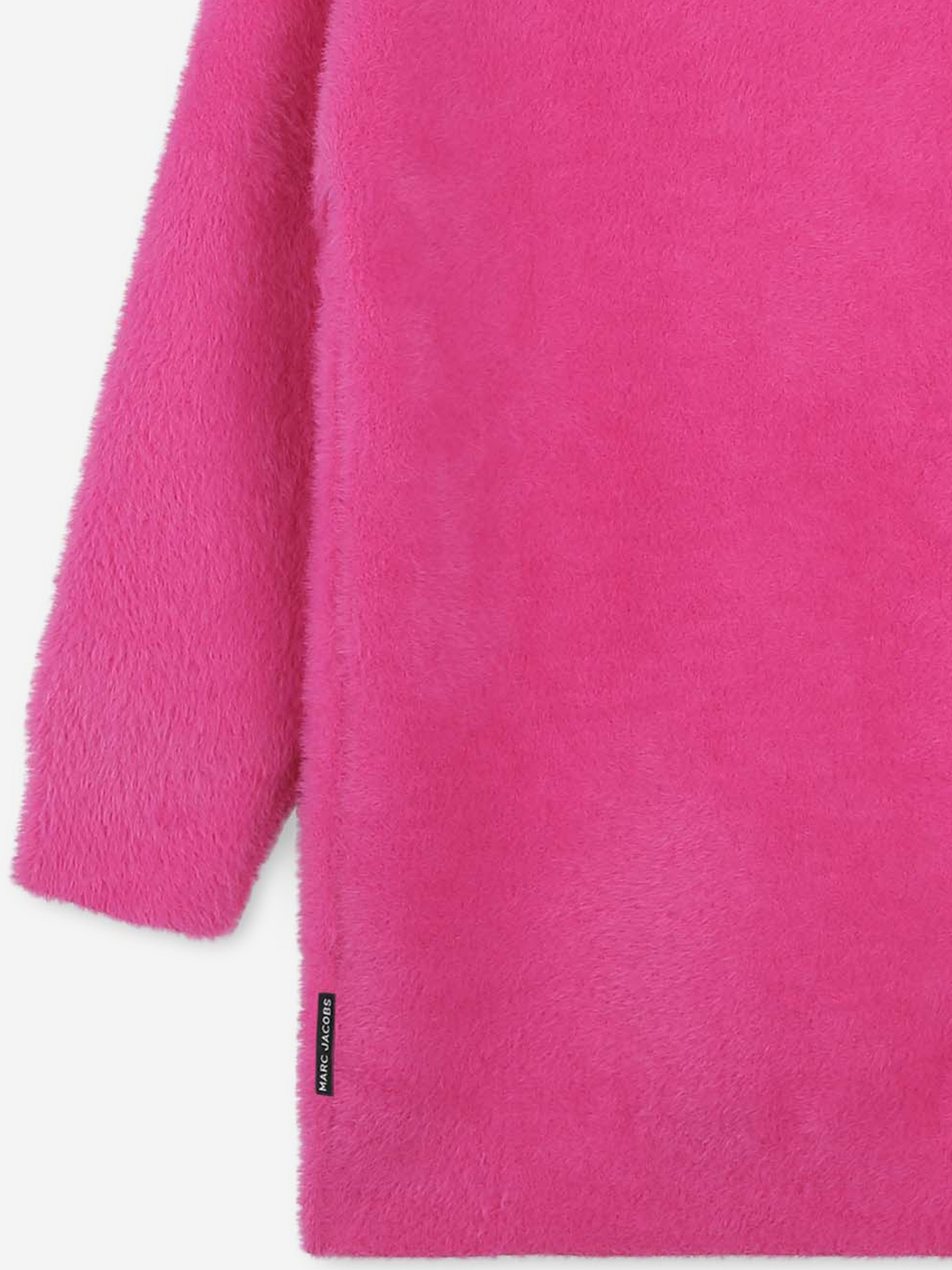 MARC JACOBS Girls Snapshot Bag Knitted Dress in Pink Free Shipping 100% Guaranteed