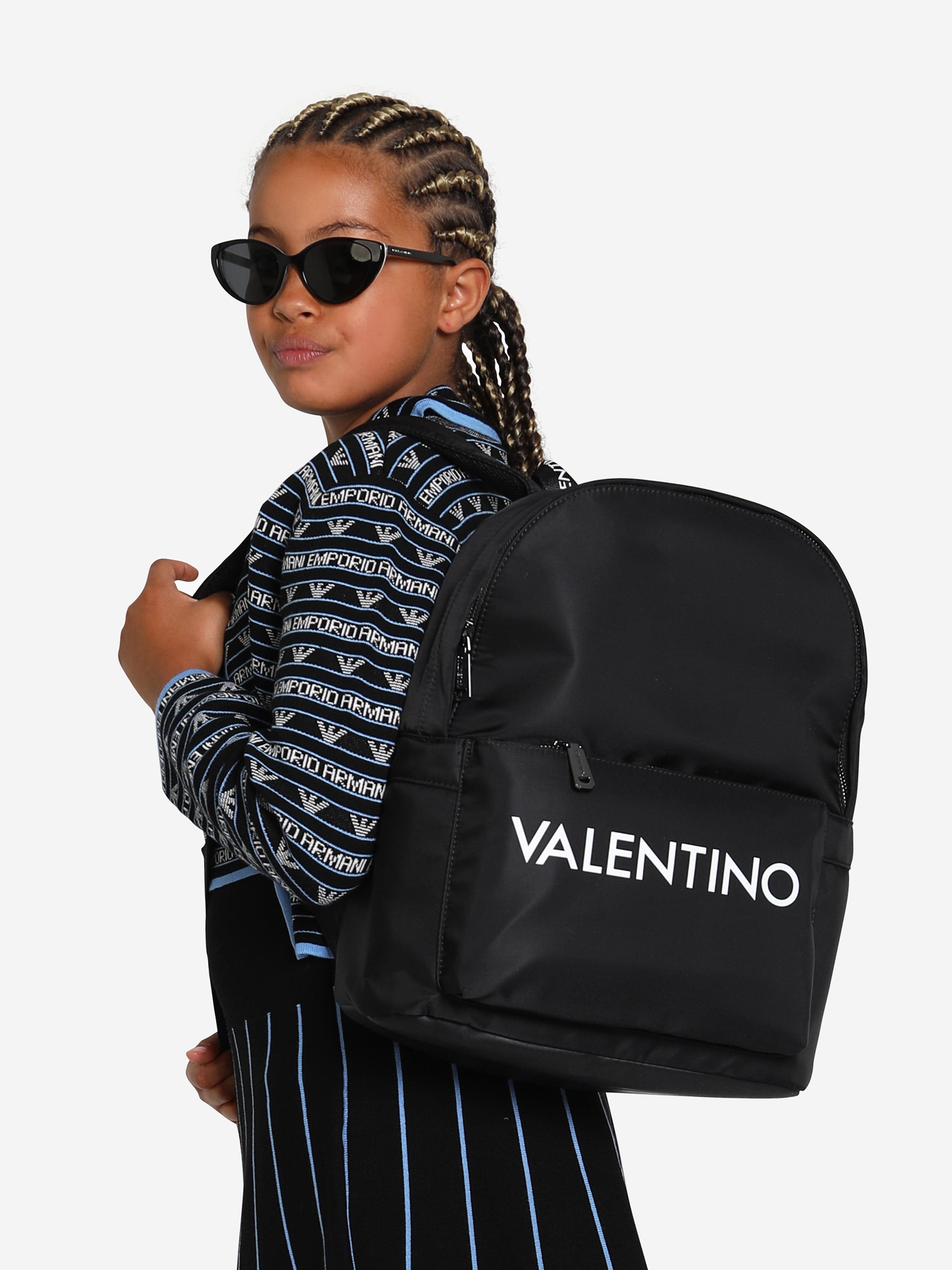 Valentino Girls Kylo Backpack in Black (W:29cm) Visit New Sale Online