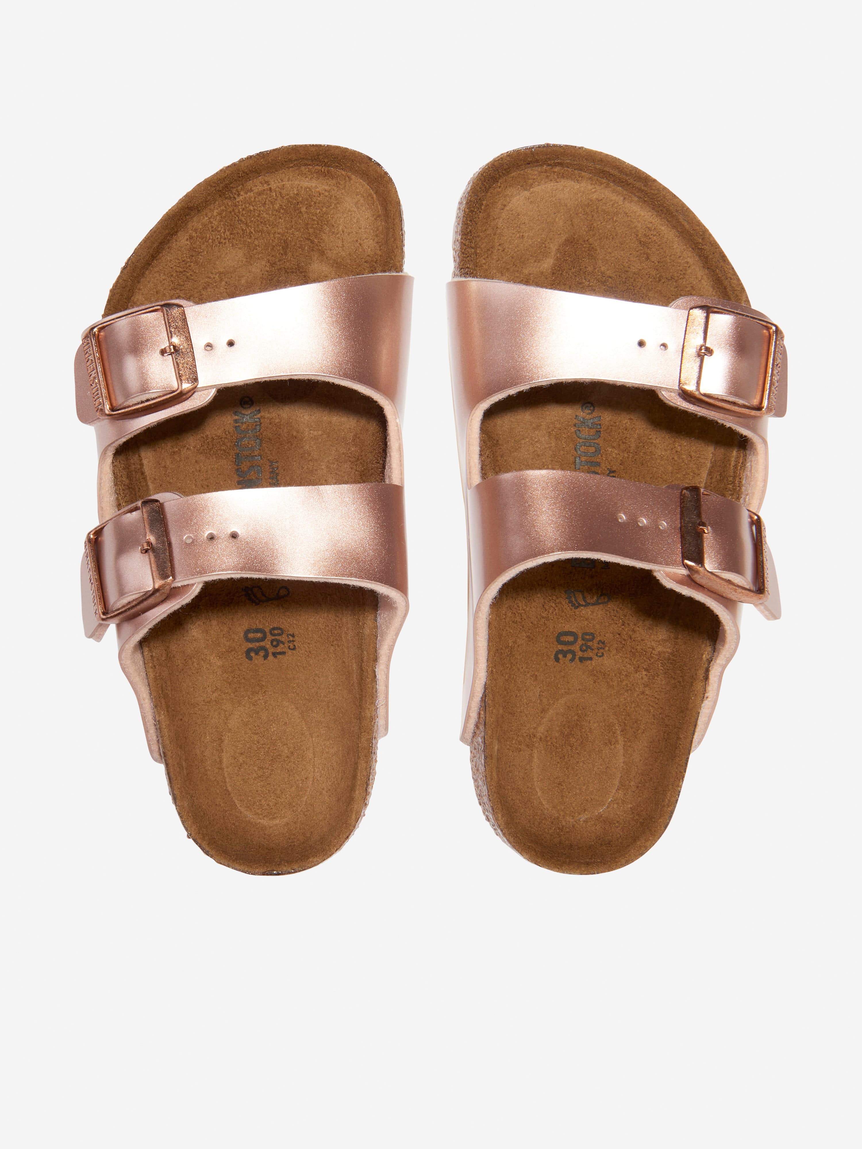 BIRKENSTOCK Girls Arizona Sandals in Copper Clearance Cheap Real