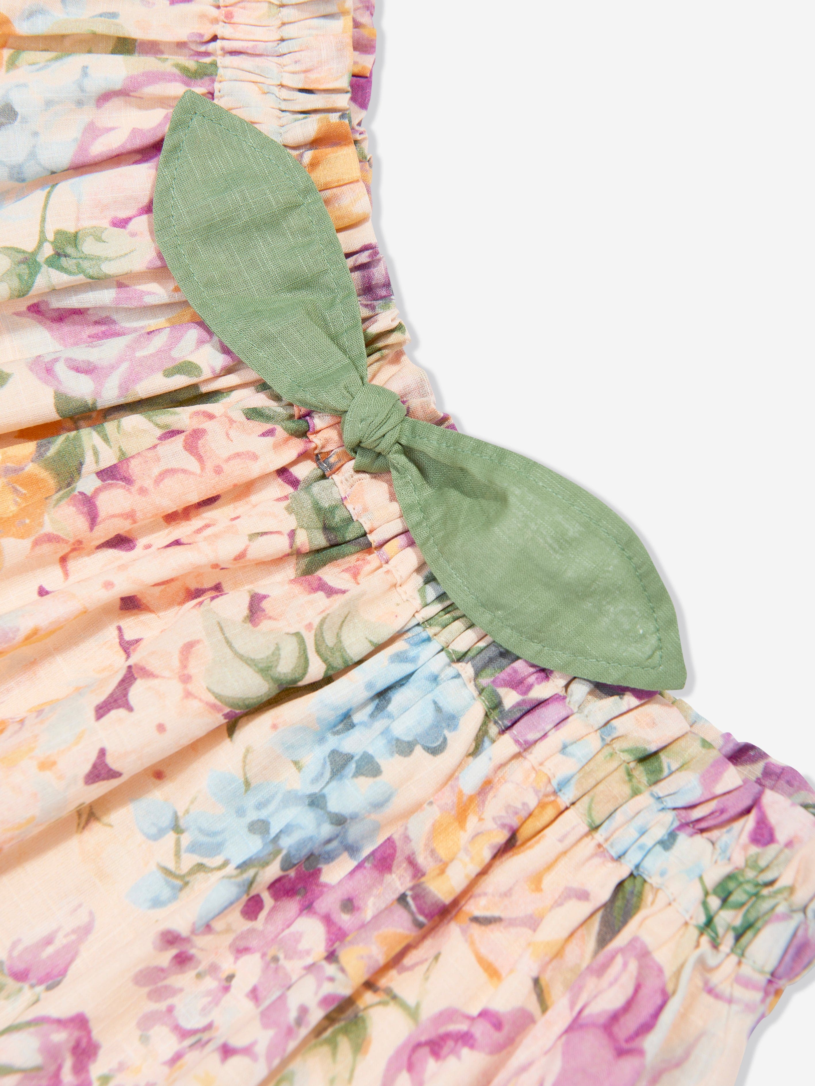 Zimmermann Girls Floral Halliday Flip Skirt in Multicolour Cheap Sale Low Pice Fee Shipping