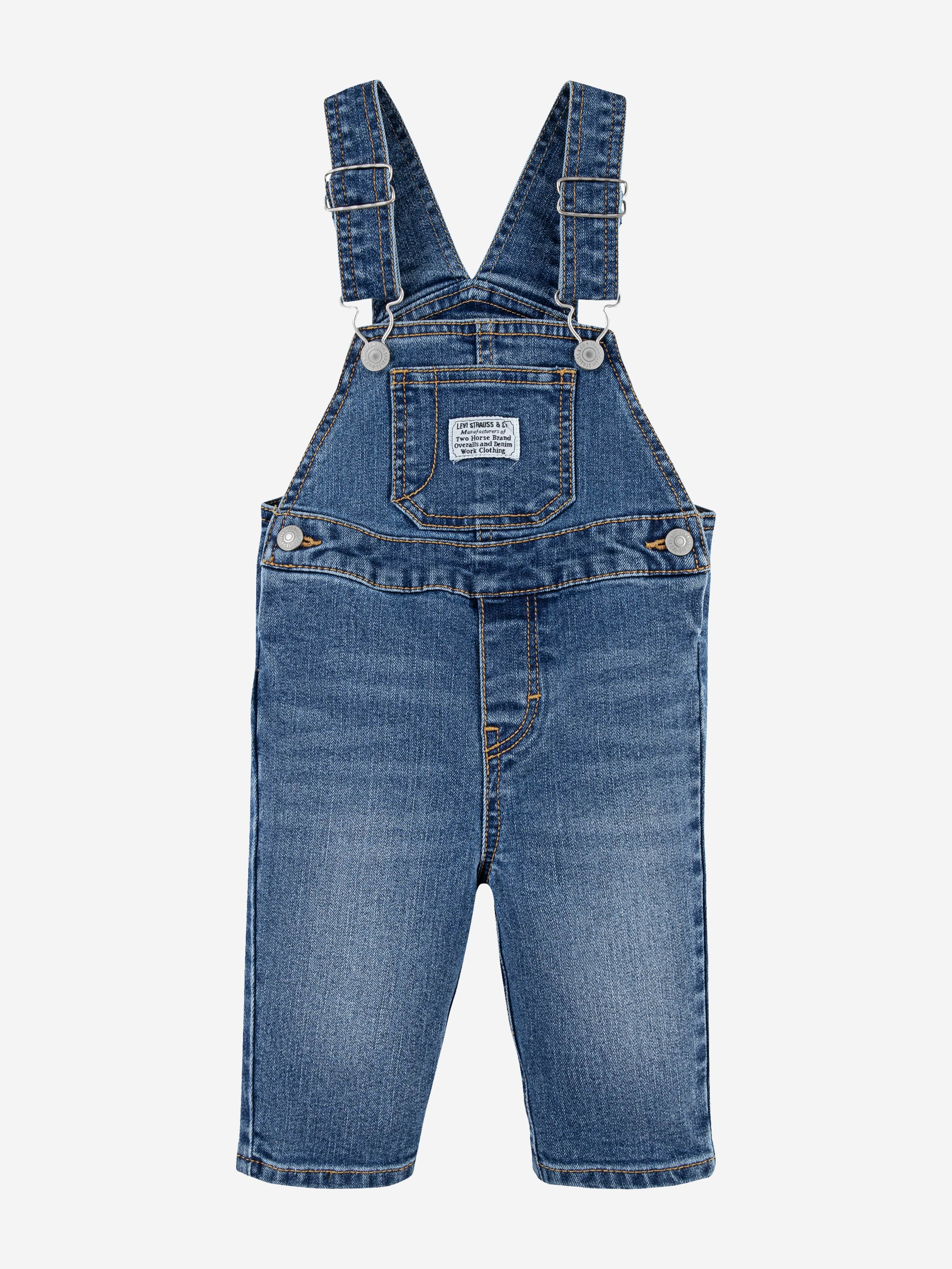 Levi's Baby Denim Dungarees in Blue