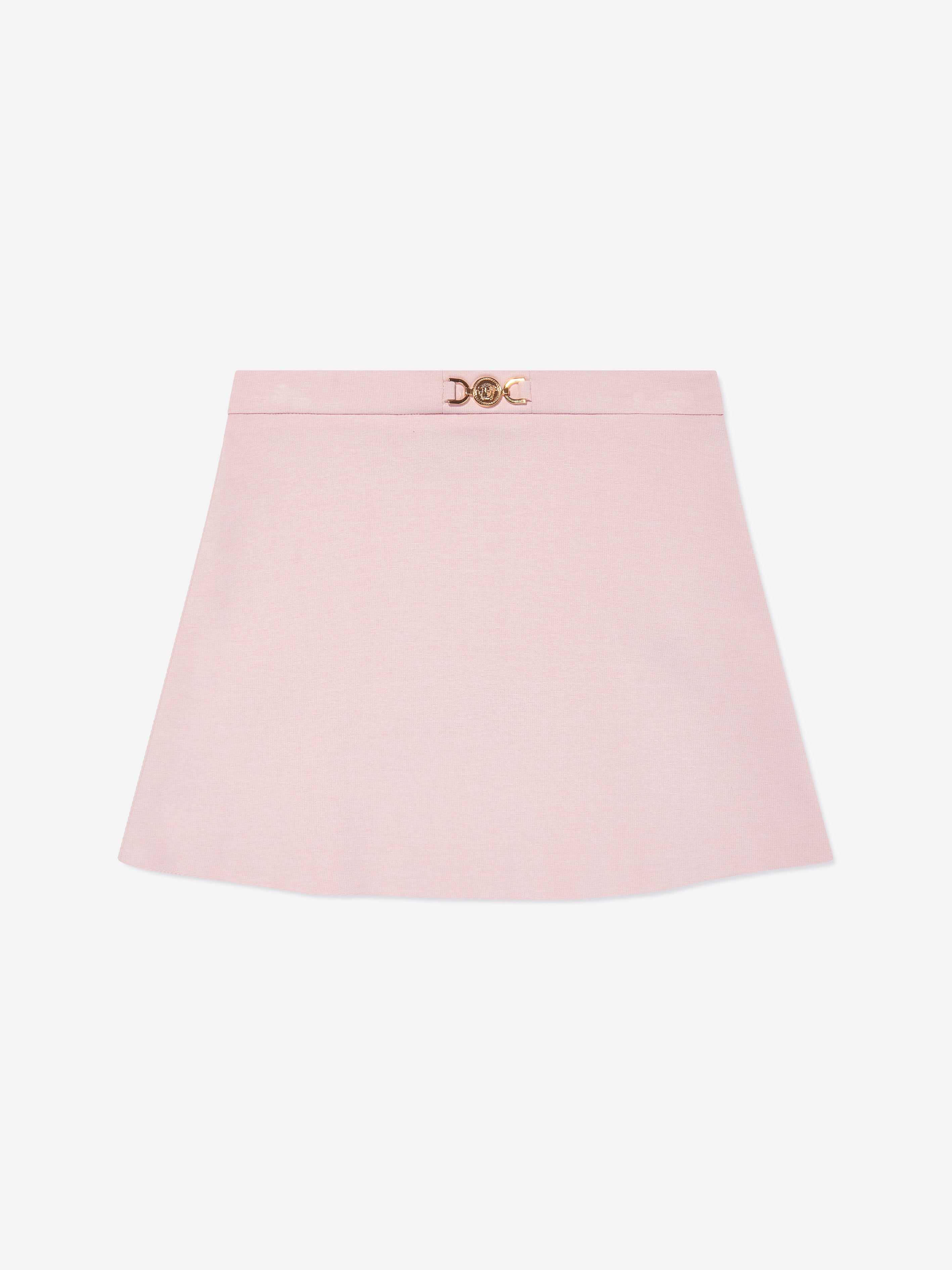 Versace Girls Punto Milano Skirt in Pink Clearance Official Site