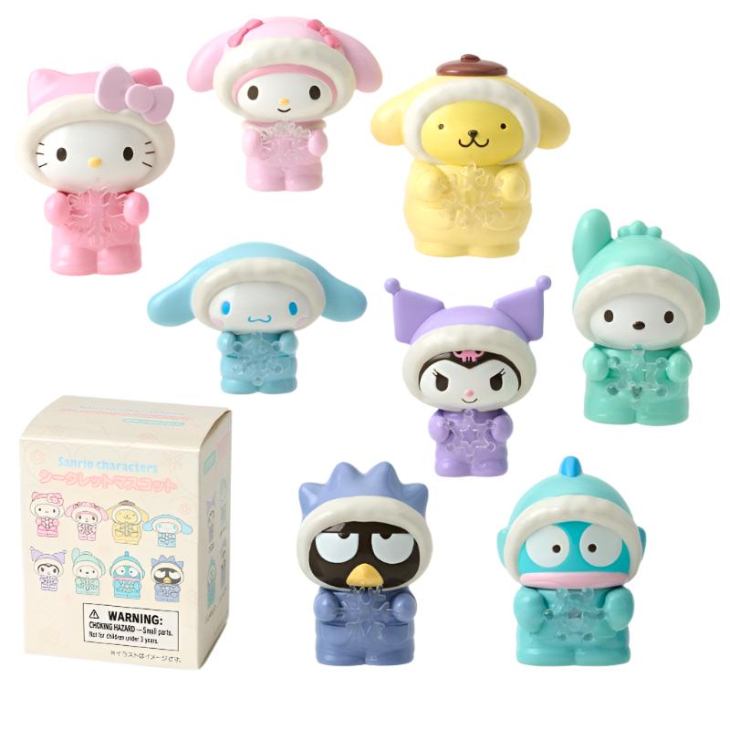 Sanrio Characters Mini Figurine Blind Box (Winter Snowsuit Series) Sale 100% Original