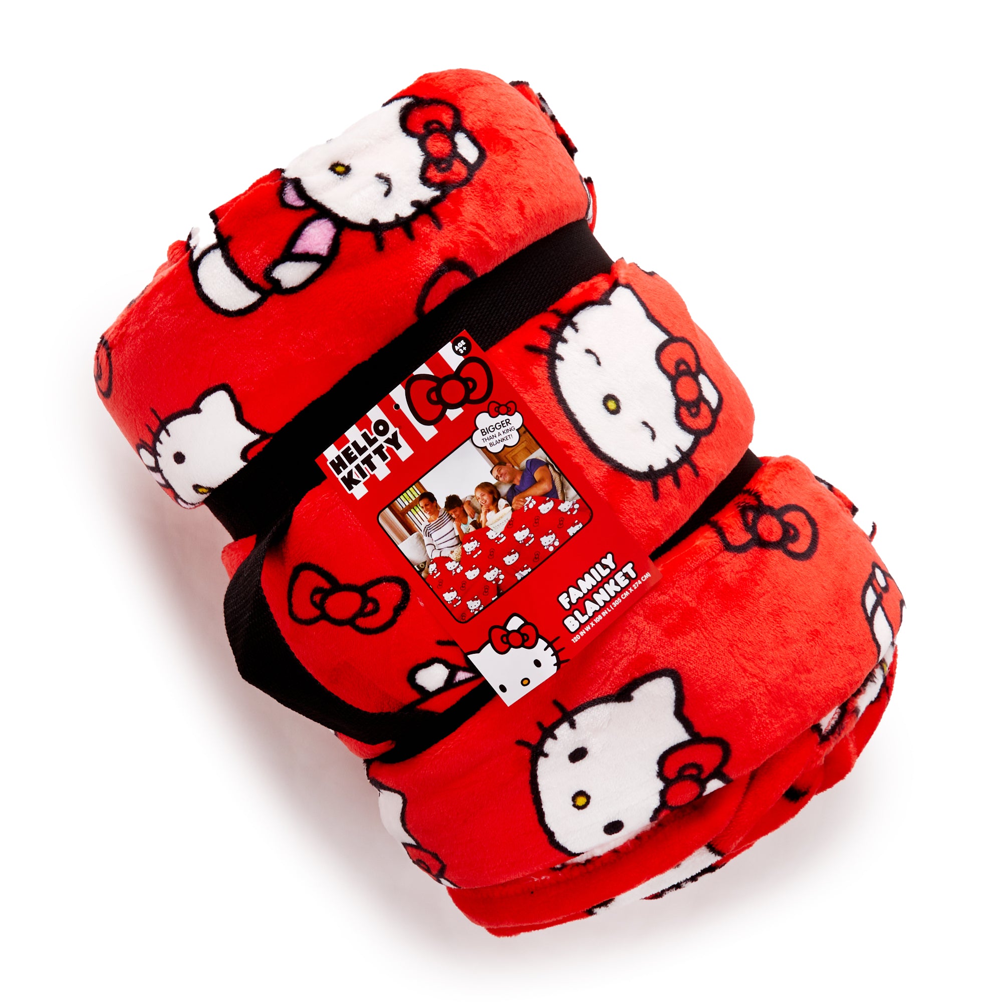 Hello Kitty Always Red Cozy Throw Blanket Sale New Styles