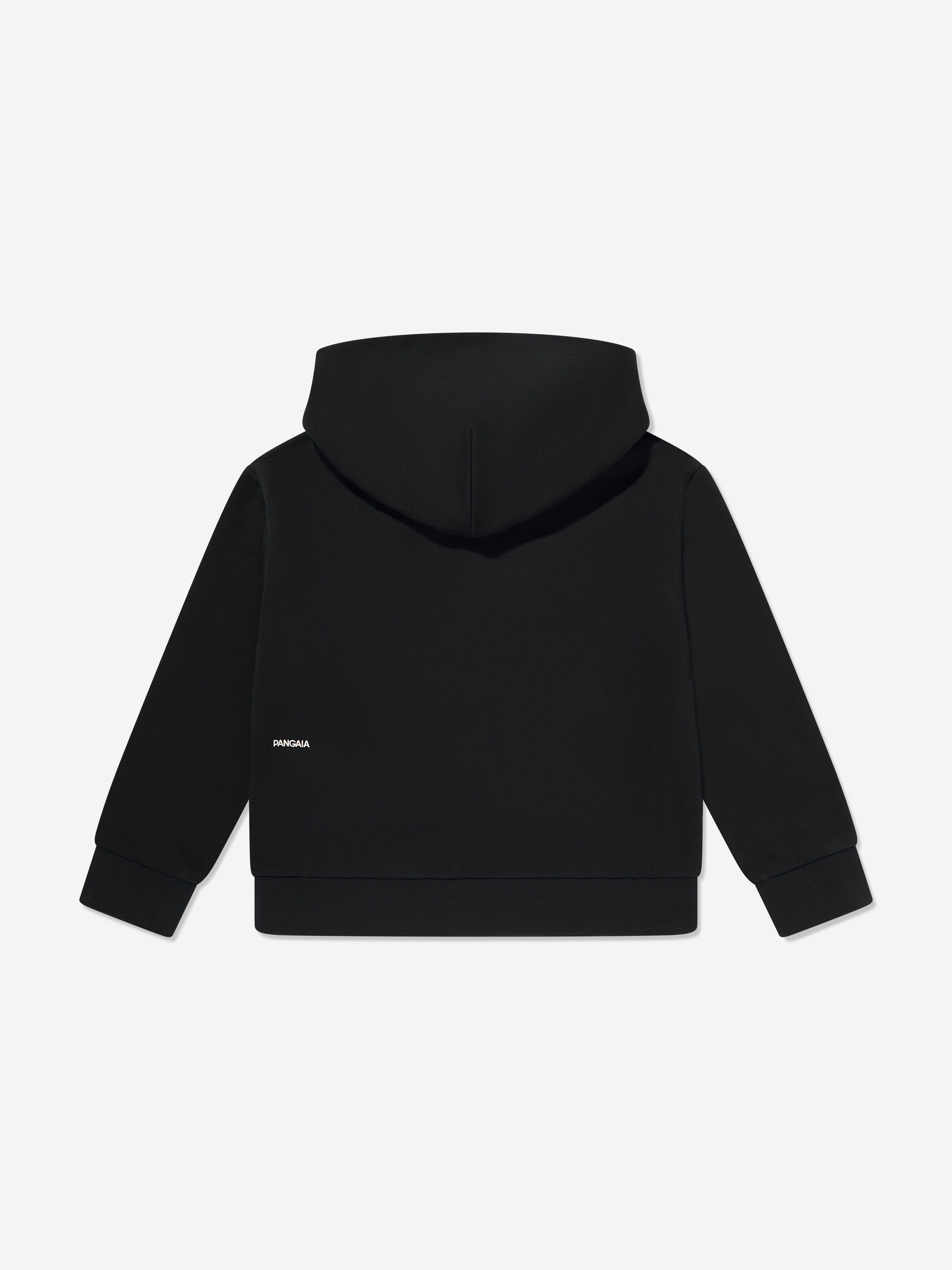 PANGAIA Kids 365 Midweight Hoodie in Black Buy Cheap For Nice