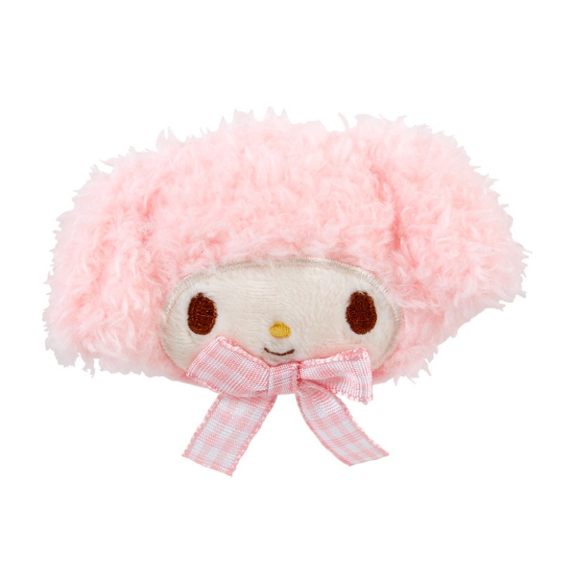 My Melody Plush Hair Clip (Gingham Bow) Outlet Manchester