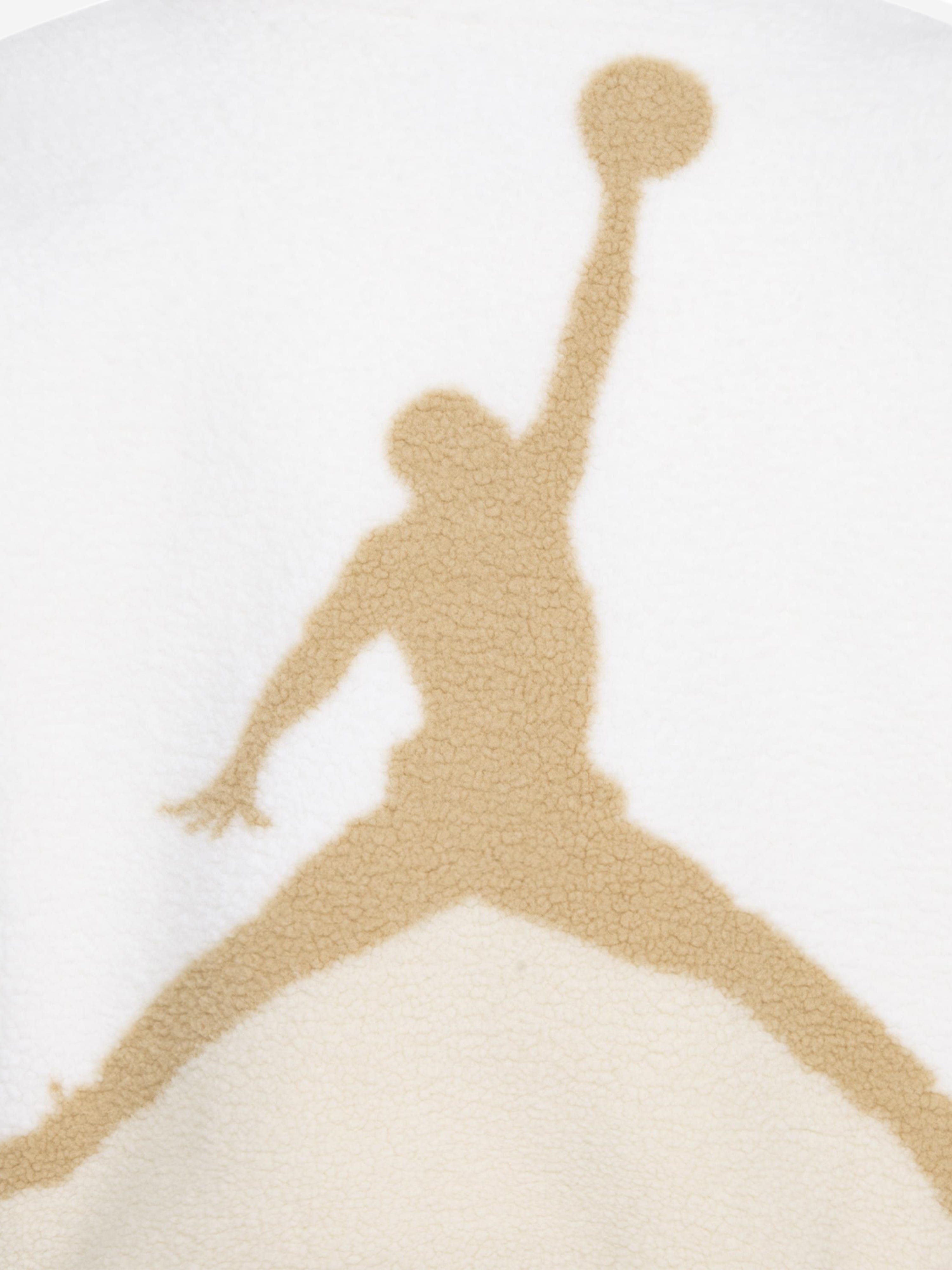 Jordan Girls Jumpman Sherpa Jacket in Ivory Cheap Free Shipping