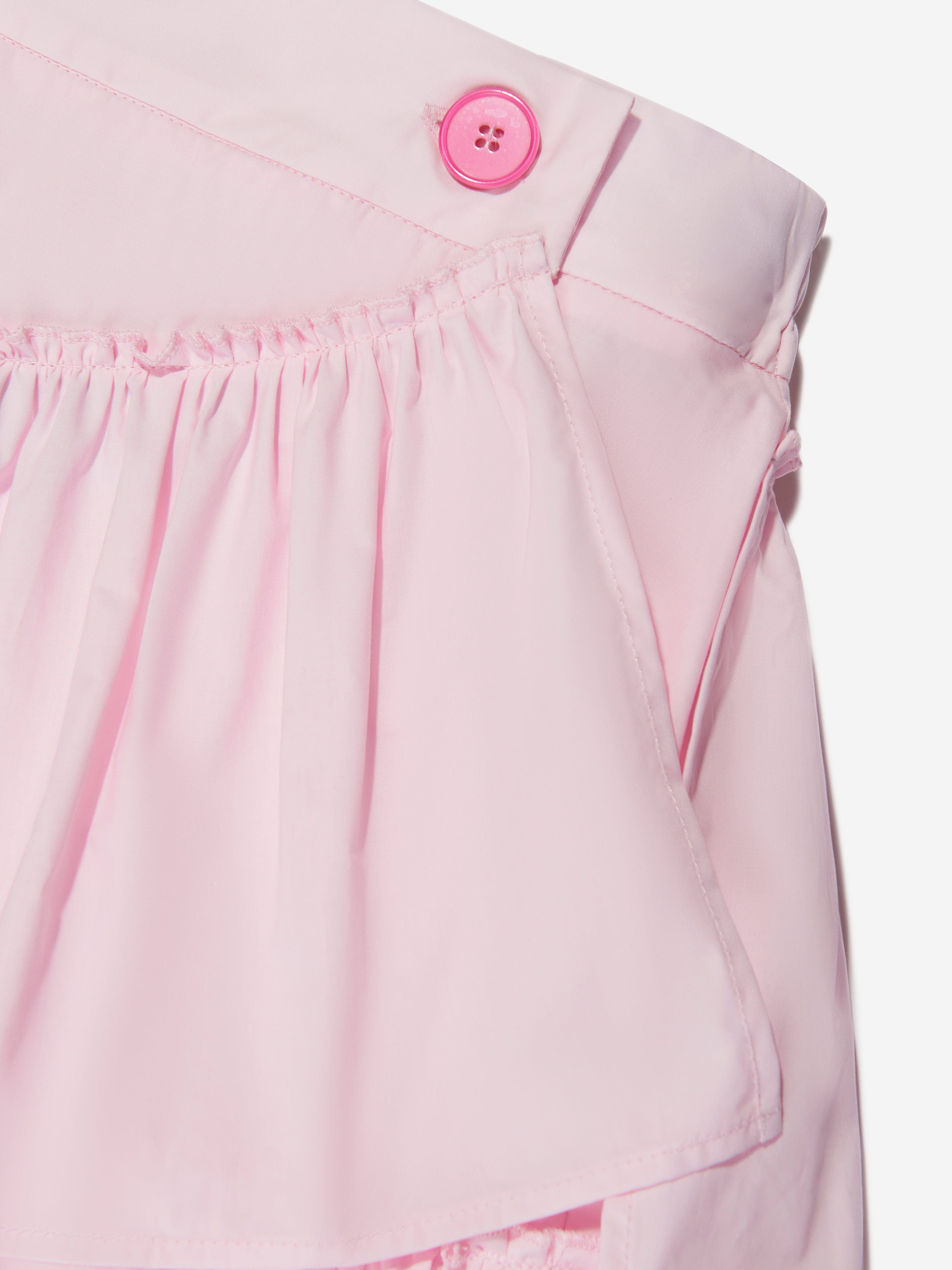 Monnalisa Girls Ruffled Long Skirt in Pink Cheap Sale Footlocker Pictures