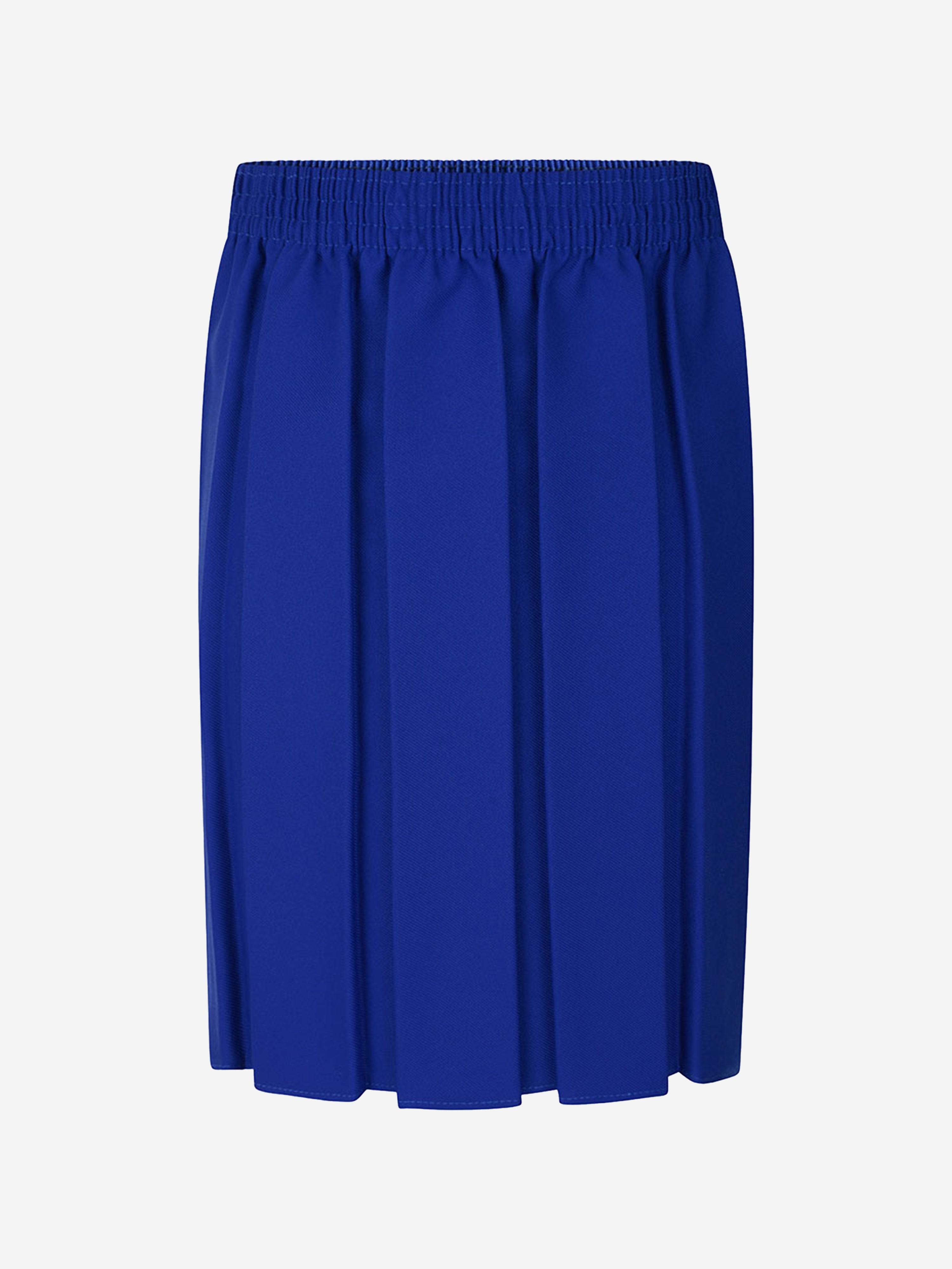 Zeco Girls School Box Pleat Skirt in Blue Clearance Find Great