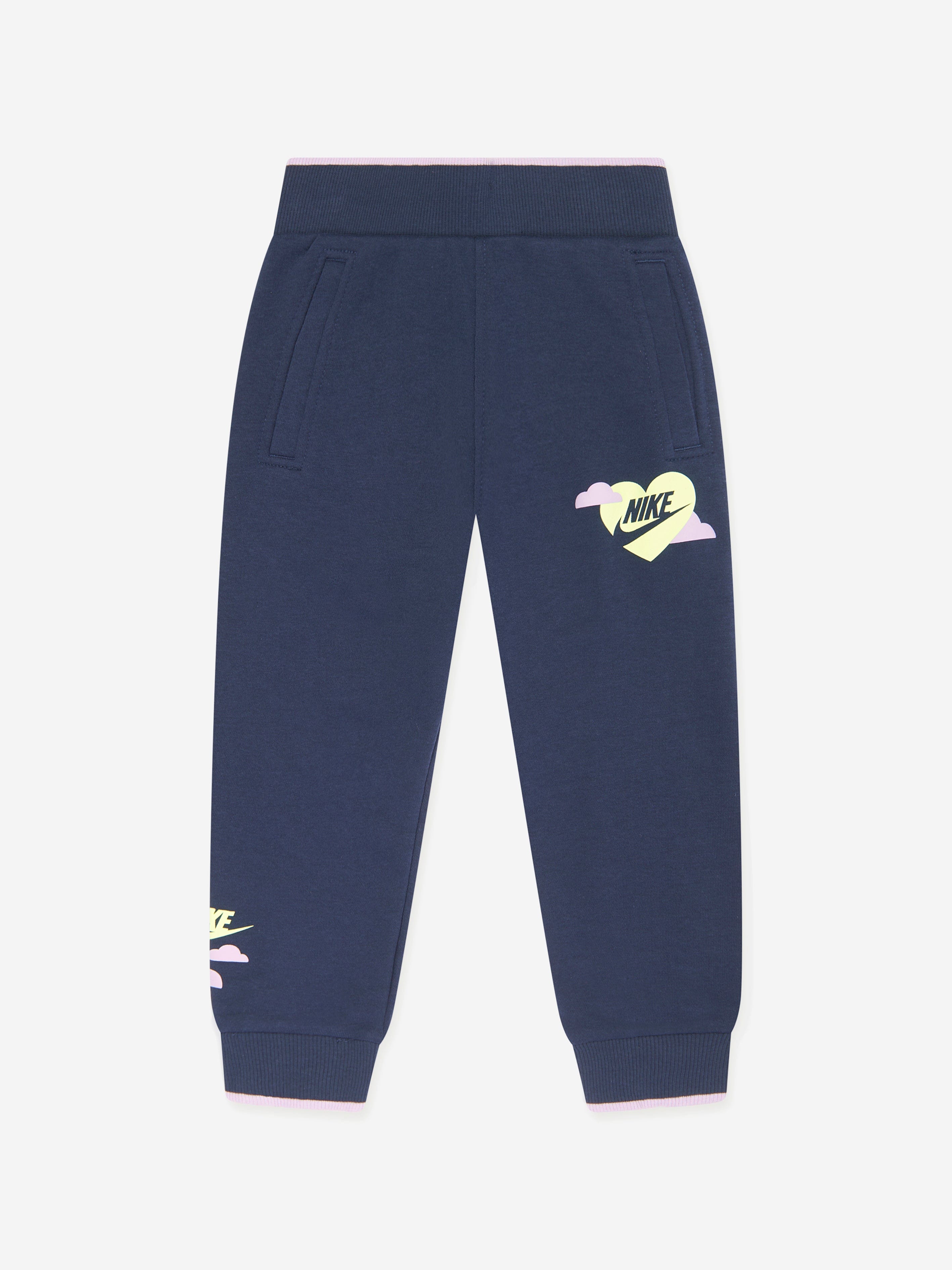 Nike Girls Sweet Swoosh Joggers in Navy Free Shipping Low Pice Fee Shipping